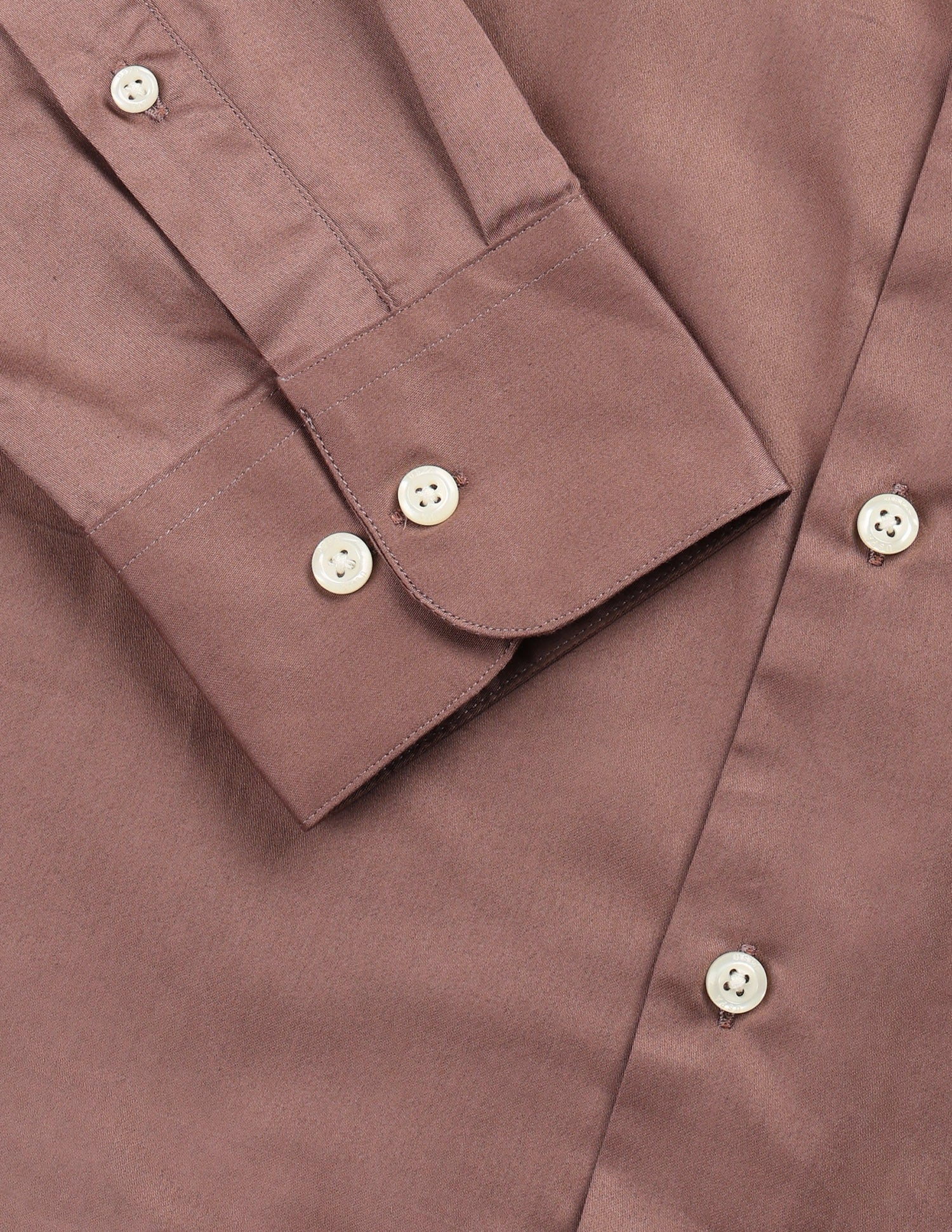 Satin Solid Shirt Light Brown - U.S. Polo Assn. India | Large