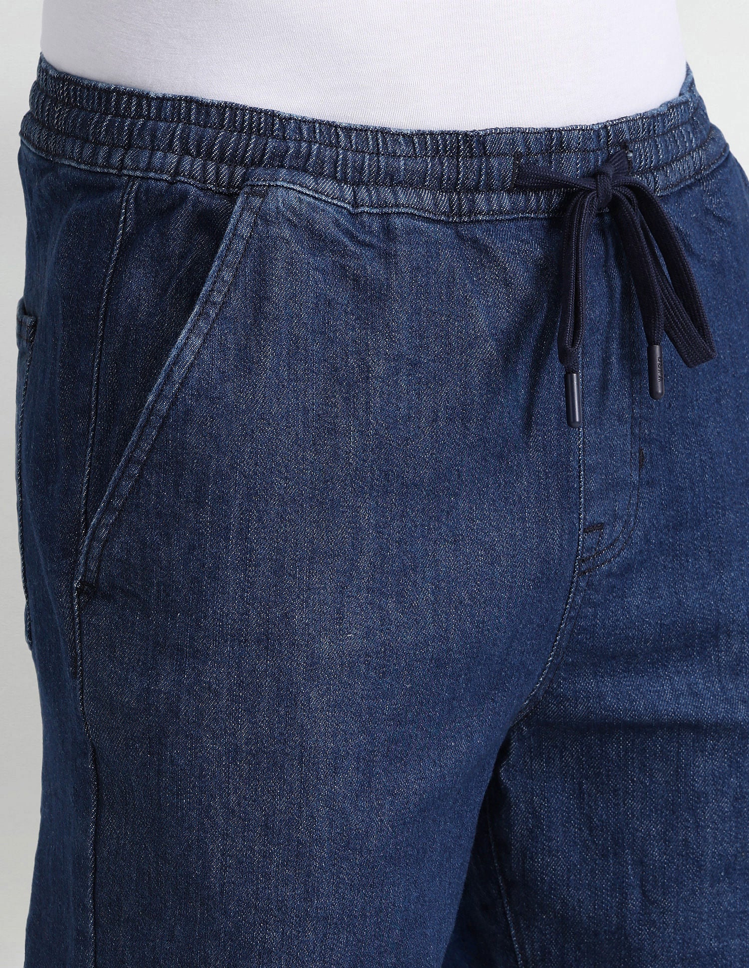 Slim Fit Blue Jogger Jeans Blue - U.S. Polo Assn. India | Large