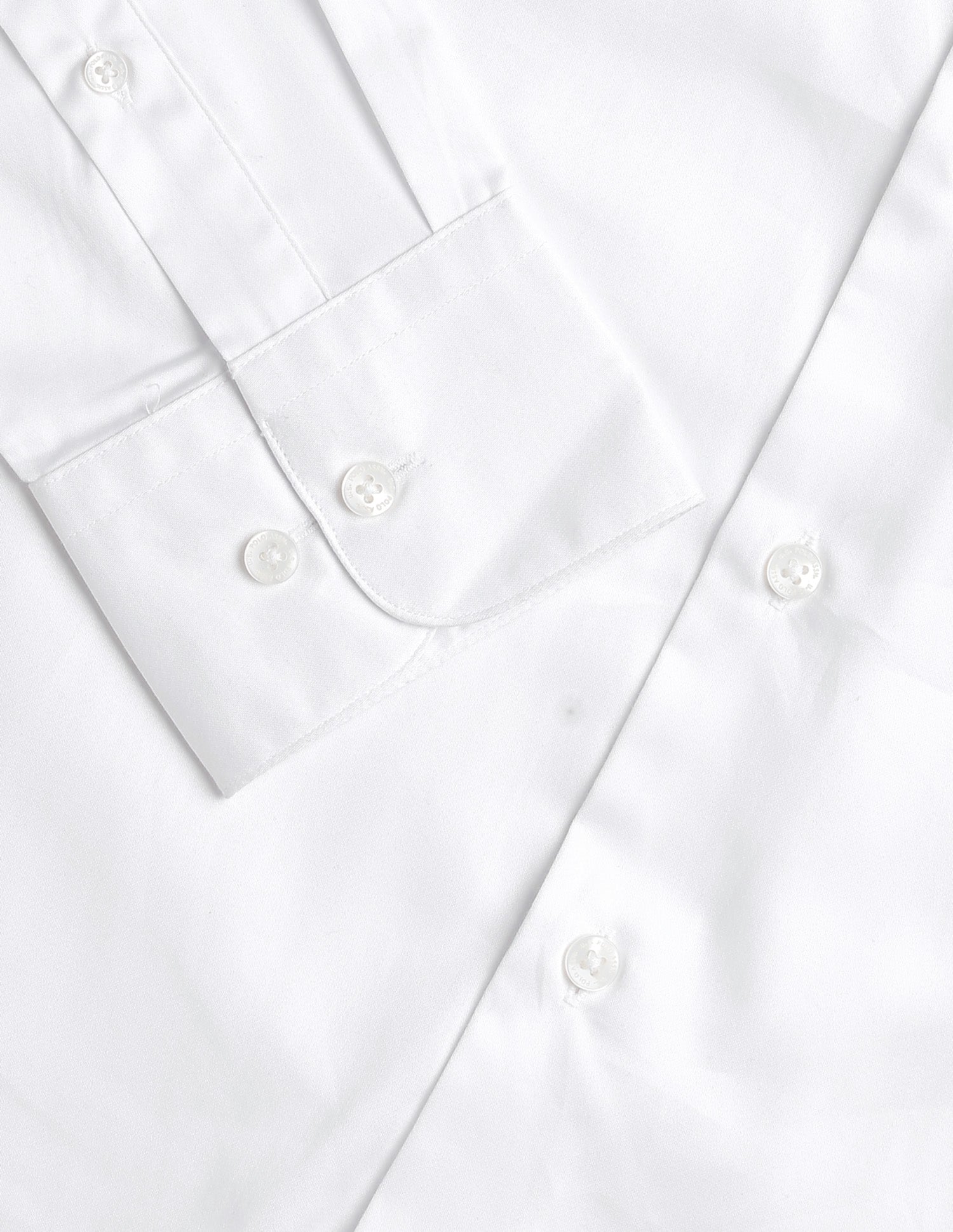 Tailored Fit Solid Shirt White - U.S. Polo Assn. India | Large