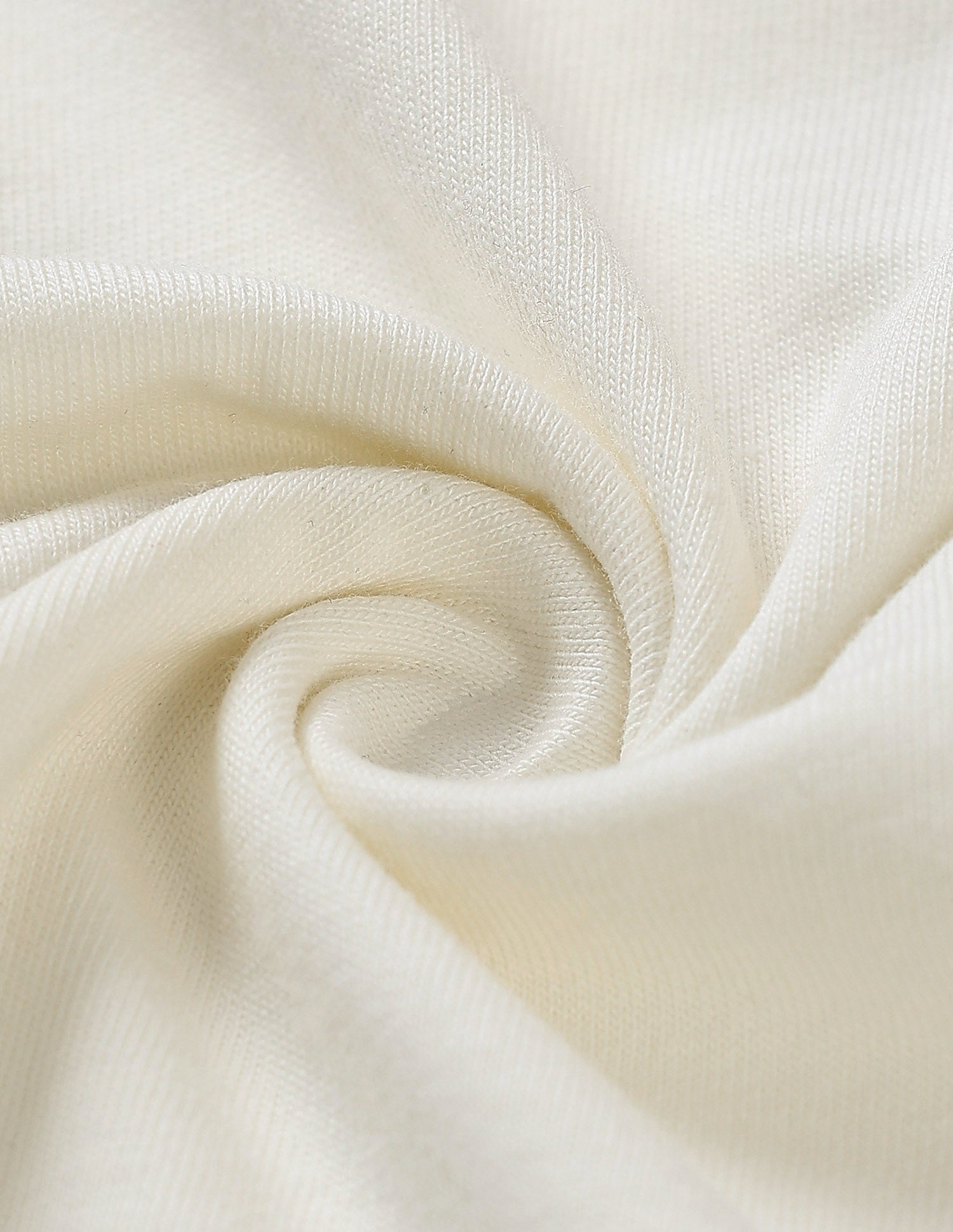 Solid Regular Fit T-Shirt Ivory - U.S. Polo Assn. India | Large