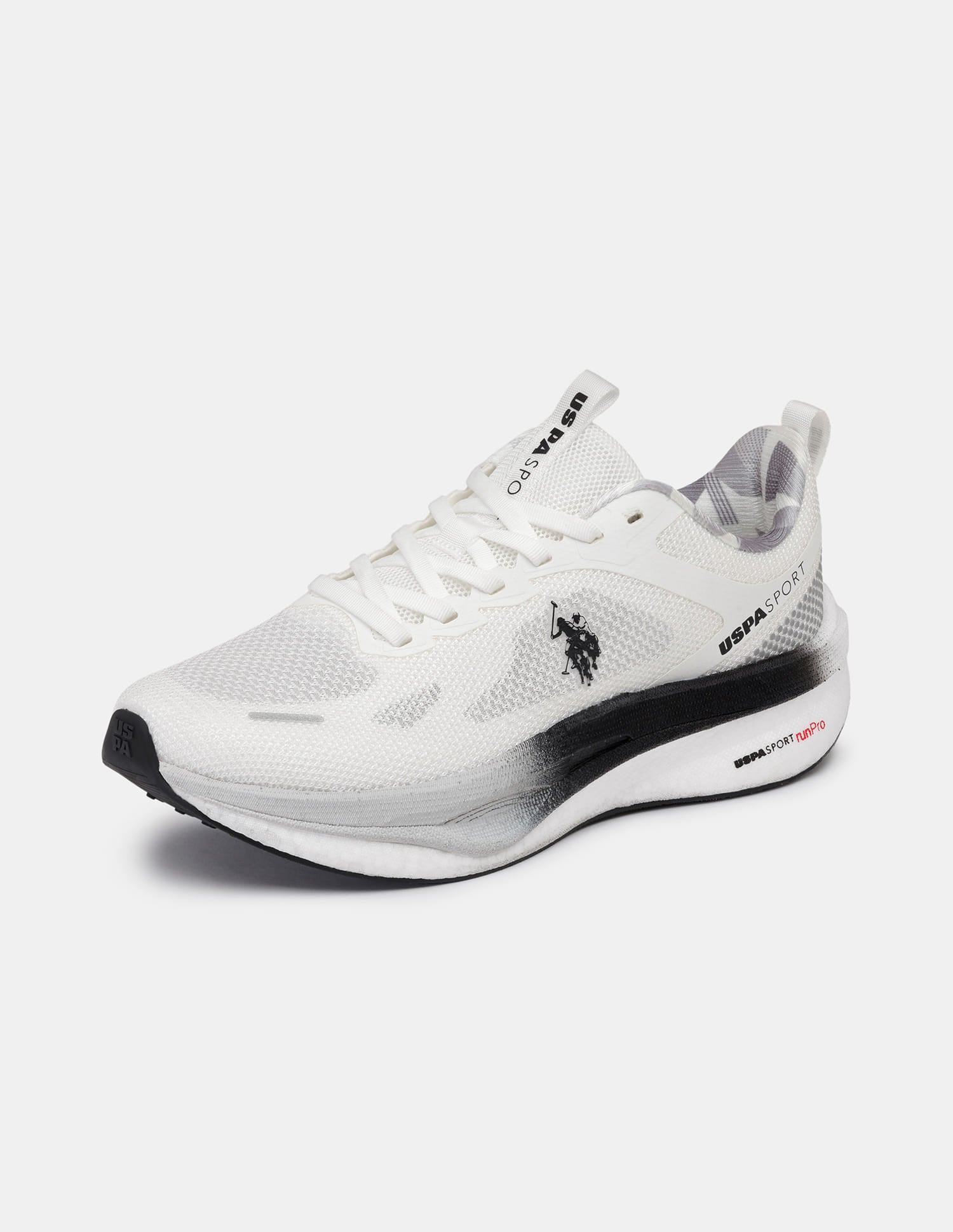 Men Werner USPA Sport Runpro Running Shoes White - U.S. Polo Assn. India | Large