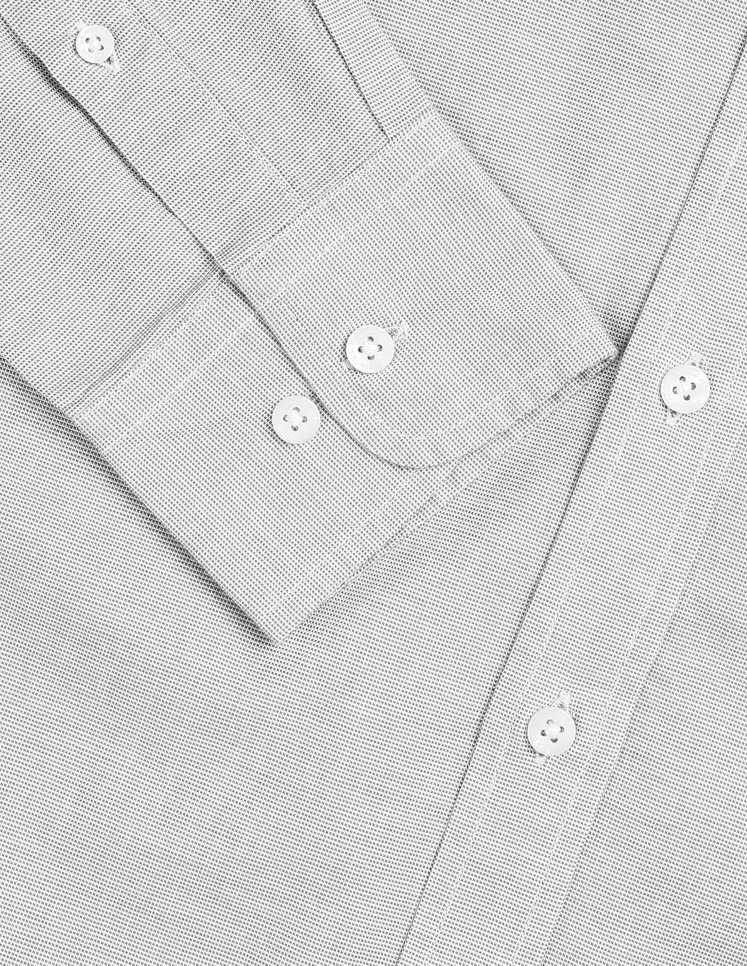 Solid Regular Fit Shirt Grey - U.S. Polo Assn. India | Large