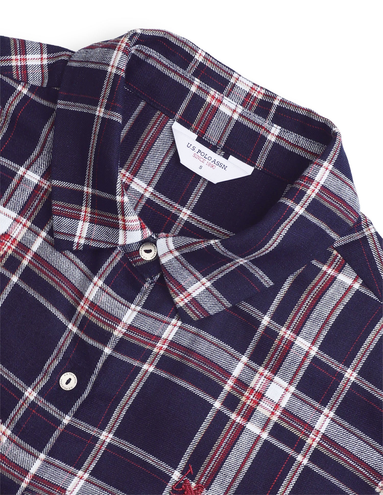 Plaid Checked Regular Fit Shirt Multicolour - U.S. Polo Assn. India | Large