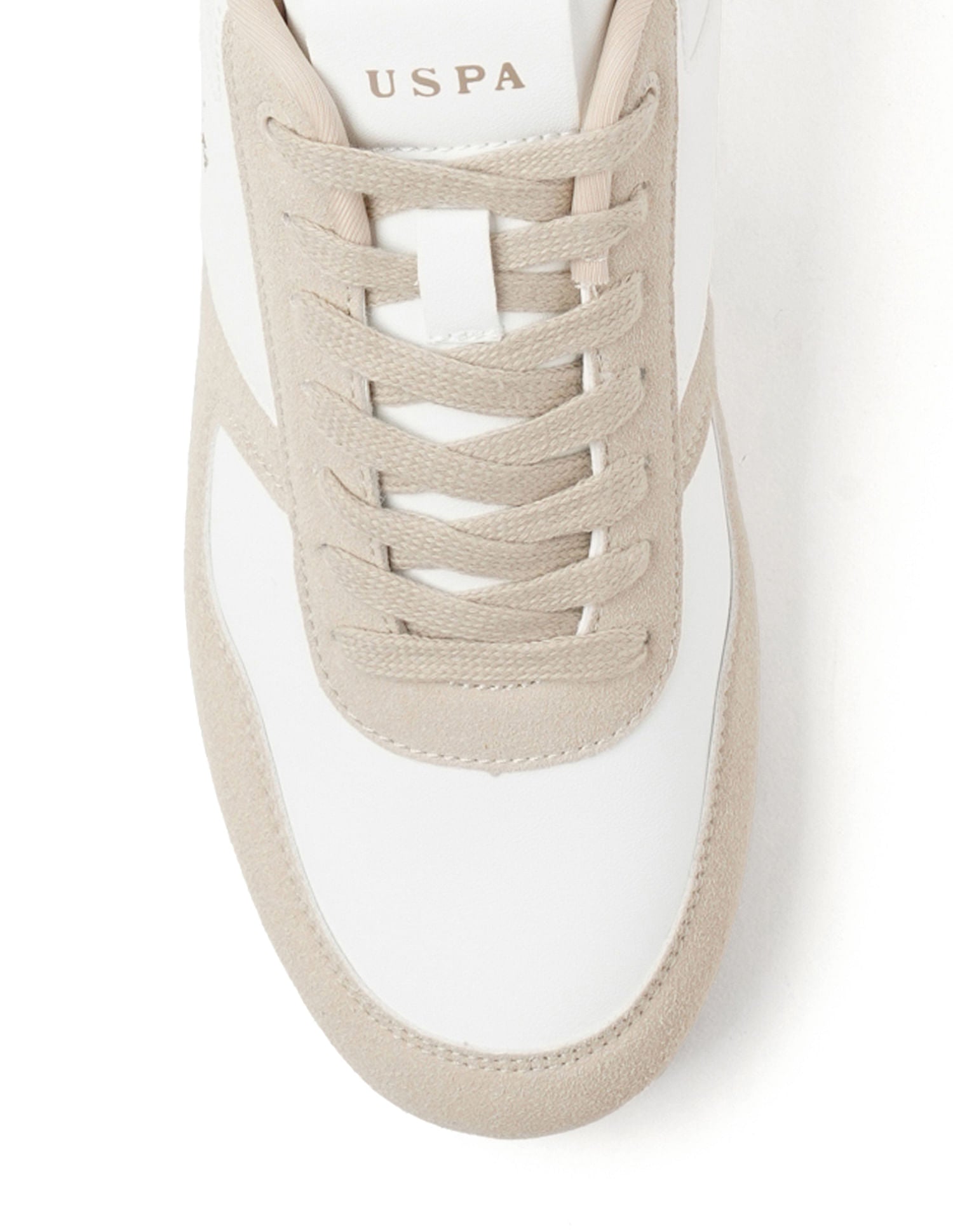 Men Sorrento Beige Retro Sneakers Beige - U.S. Polo Assn. India | Large