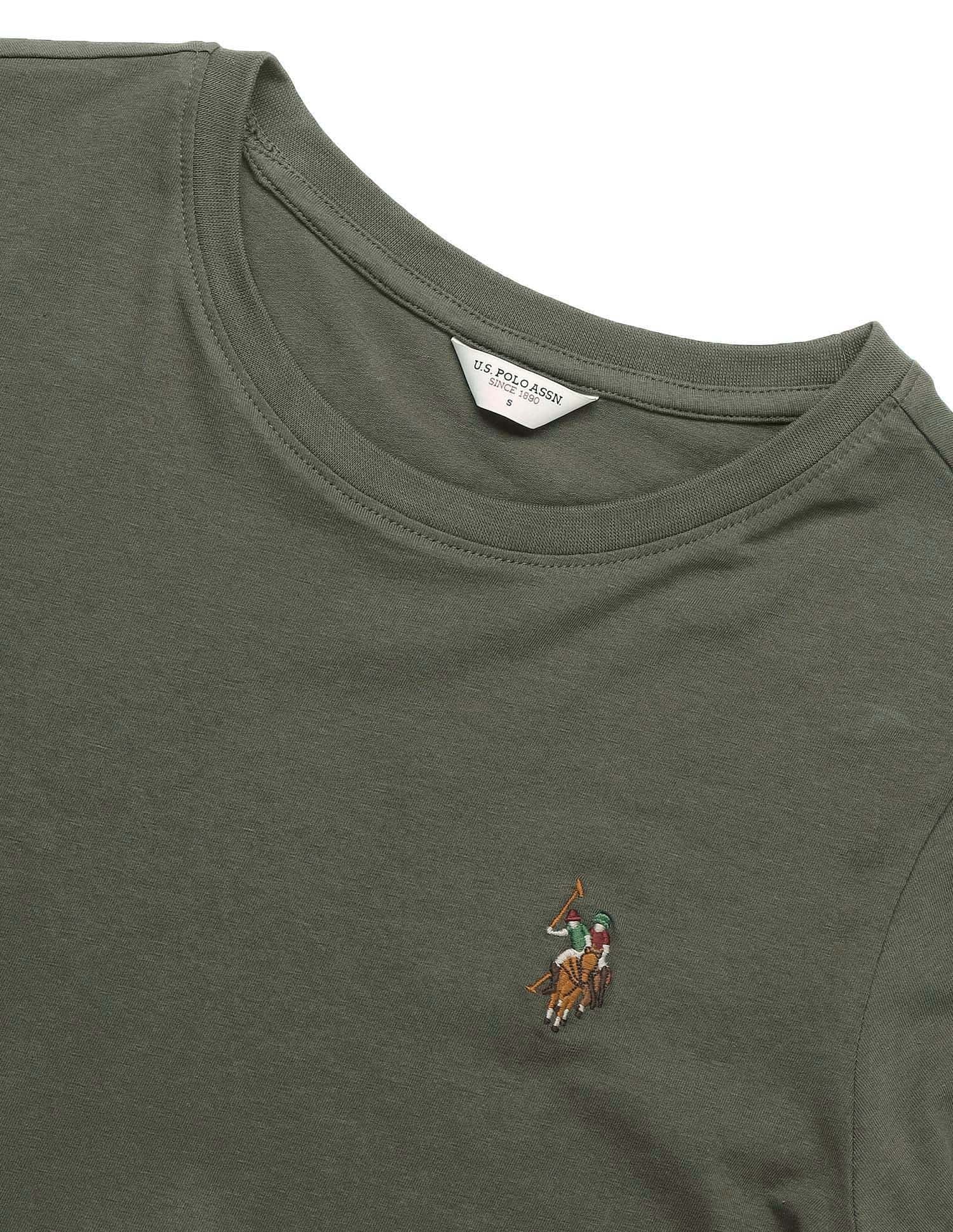 Regular Fit Lounge T-Shirt Olive - U.S. POLO ASSN. | Large