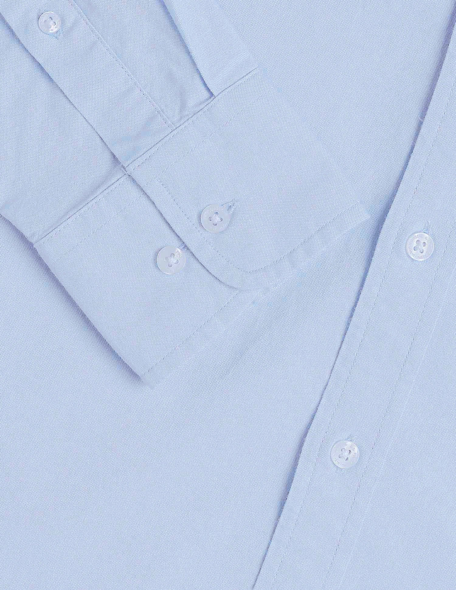 Tailored Fit Oxford Shirt Light Blue - U.S. Polo Assn. India | Large