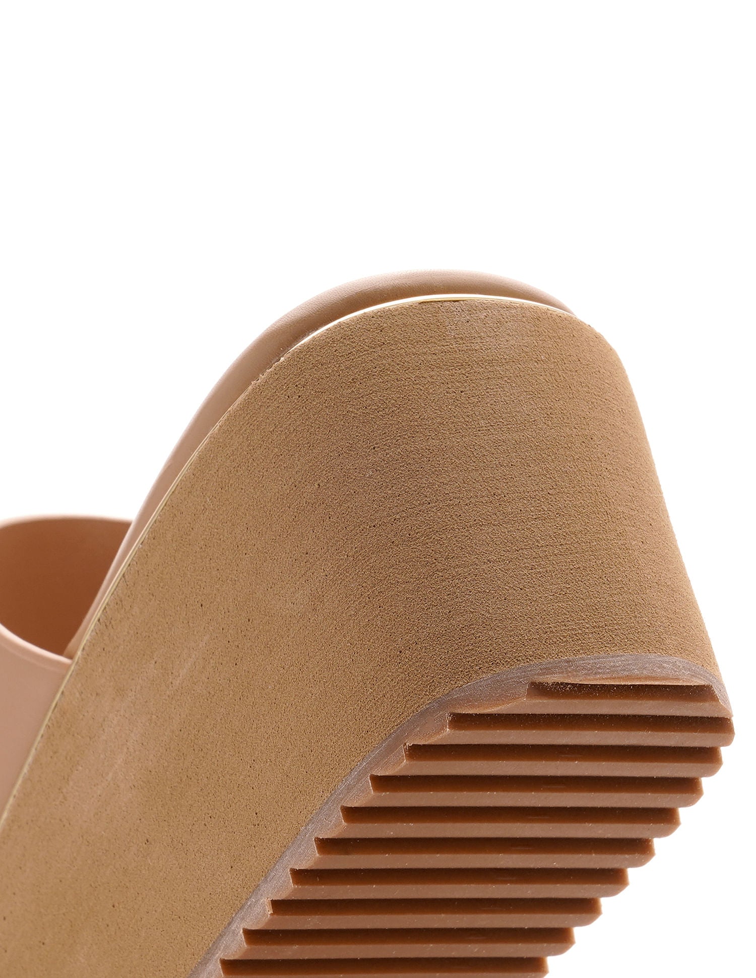 Toe Separator Alessia Wedge Sandals Beige - U.S. Polo Assn. India | Large