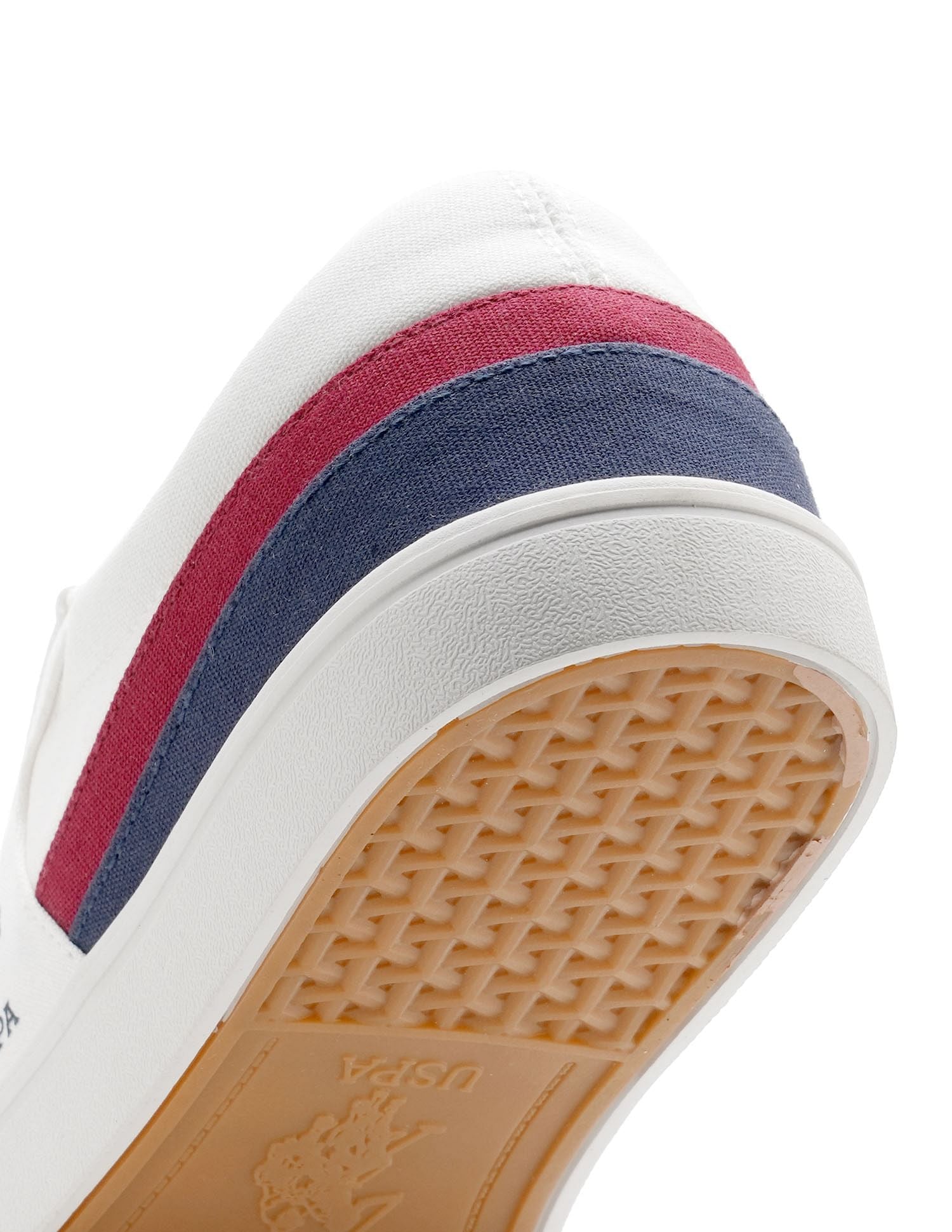 Men Clarkin 4.0 Colourblocked Sneakers Off White - U.S. Polo Assn. India | Large