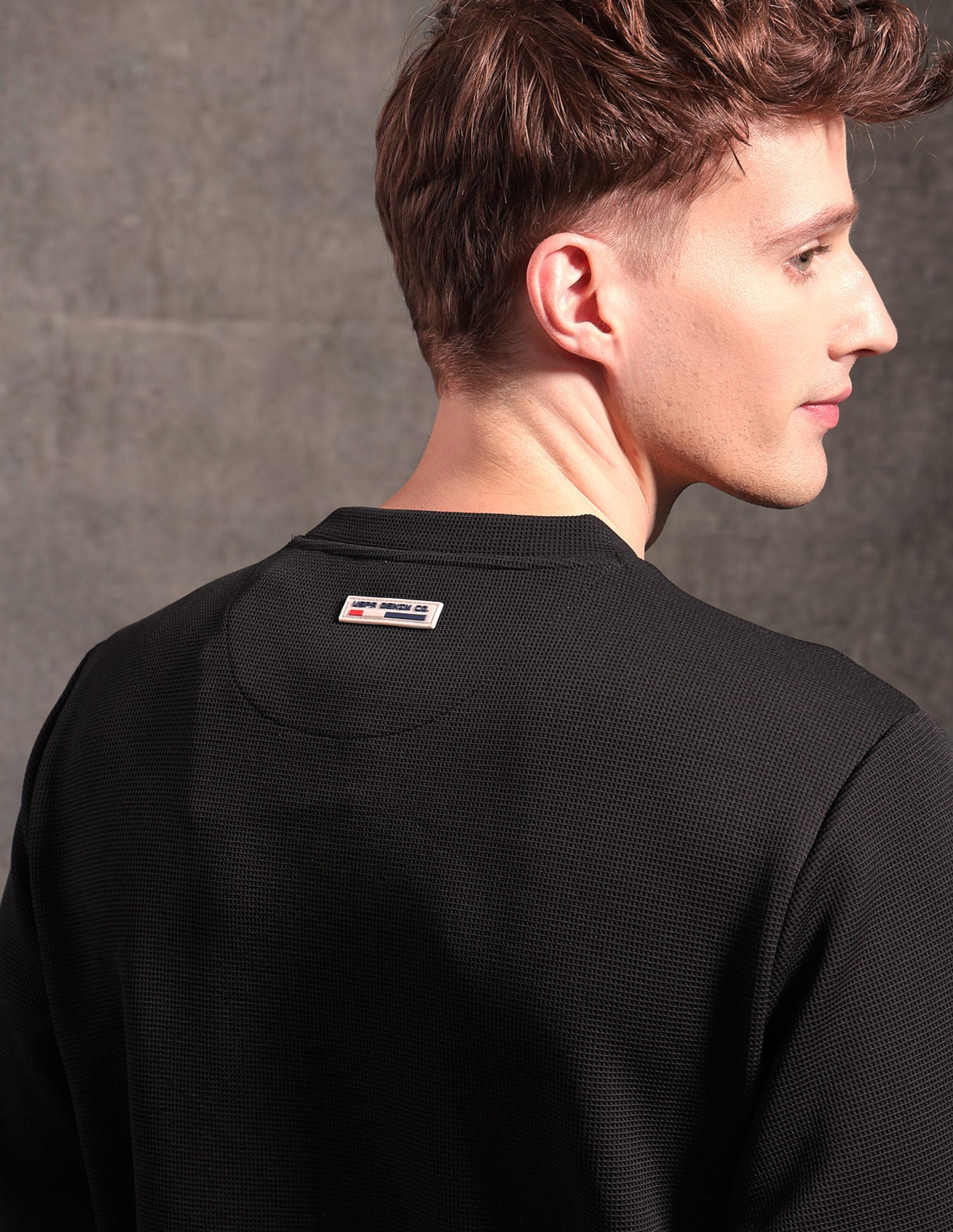 Black & Gold Regular Fit Sweatshirt Black - U.S. POLO ASSN. | Large