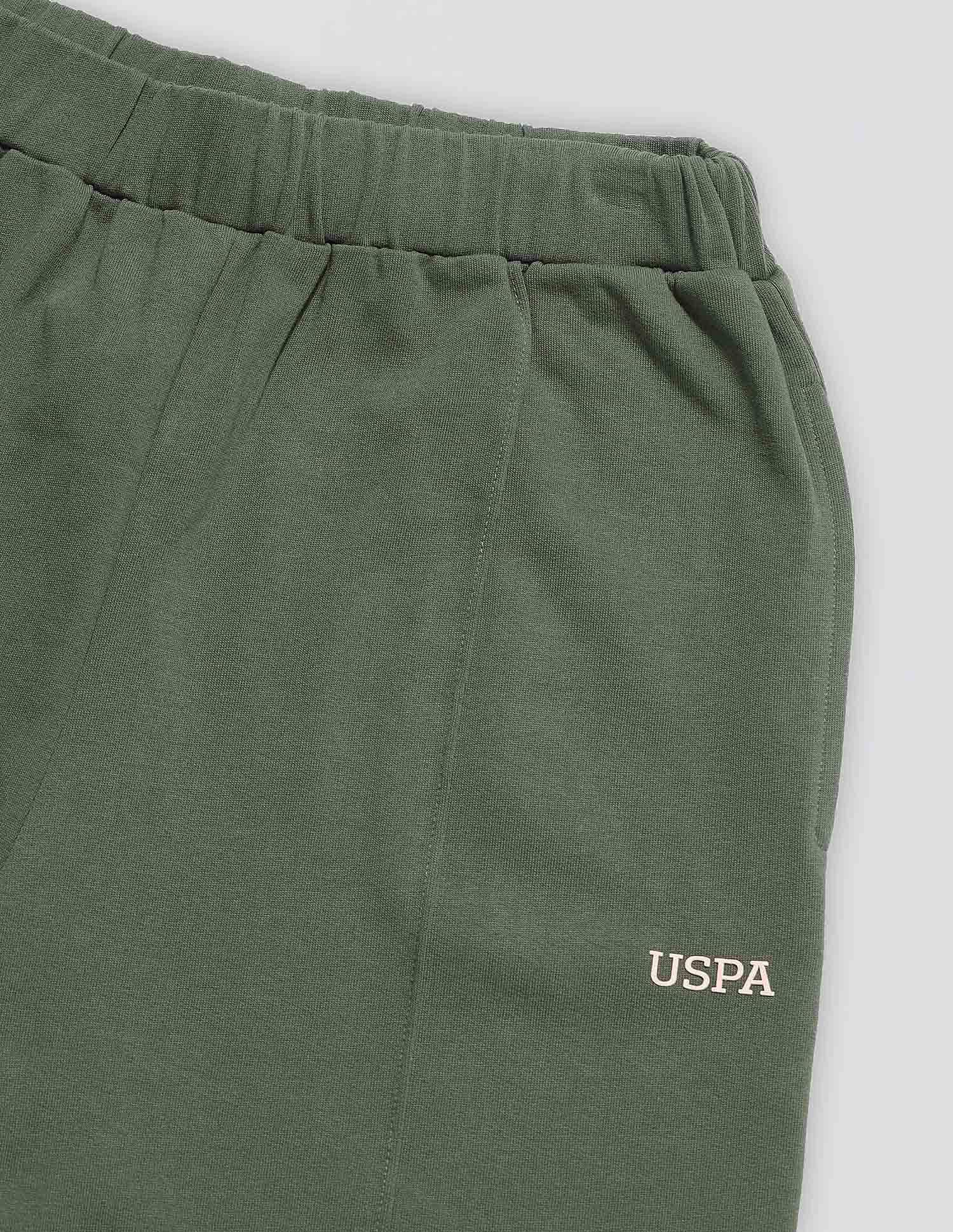 Straight Fit Lounge Trousers Olive - U.S. POLO ASSN. | Large