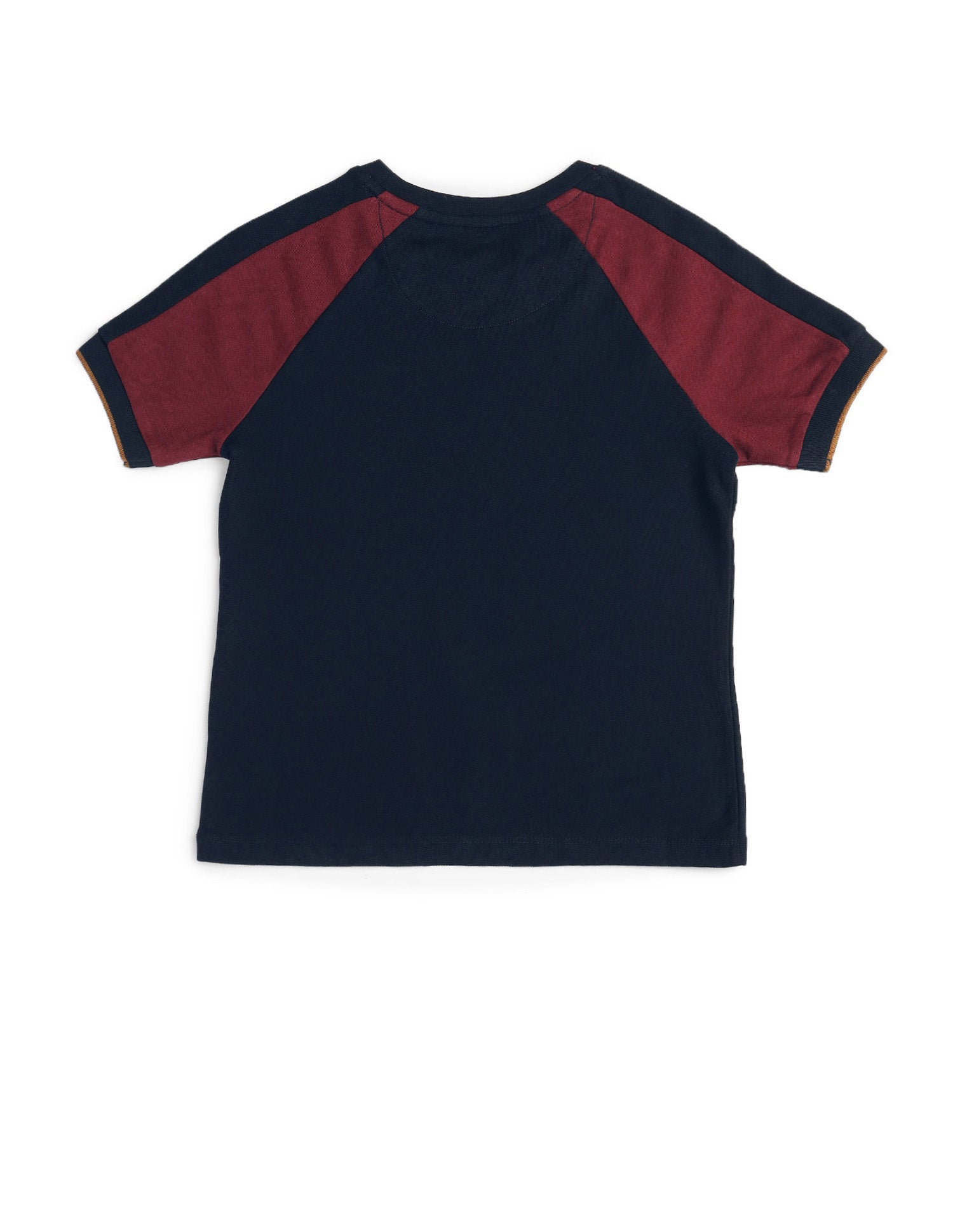Boys Colour Blocked Regular Fit T-Shirt Navy - U.S. POLO ASSN. | Large