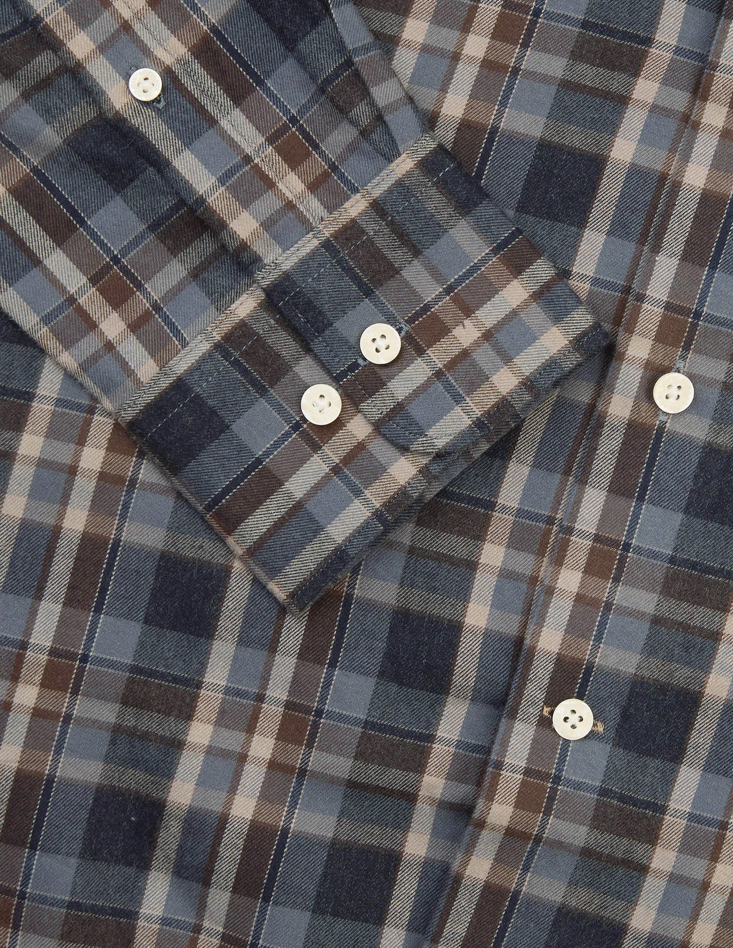 Plaid Checked Twill Shirt Grey - U.S. Polo Assn. India | Large
