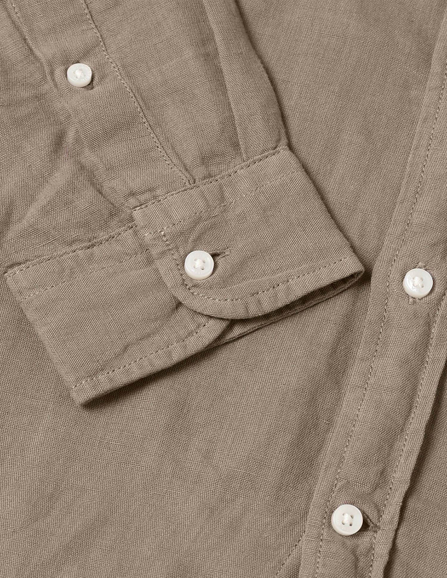 Solid Regular Fit Shirt Brown - U.S. Polo Assn. India | Large