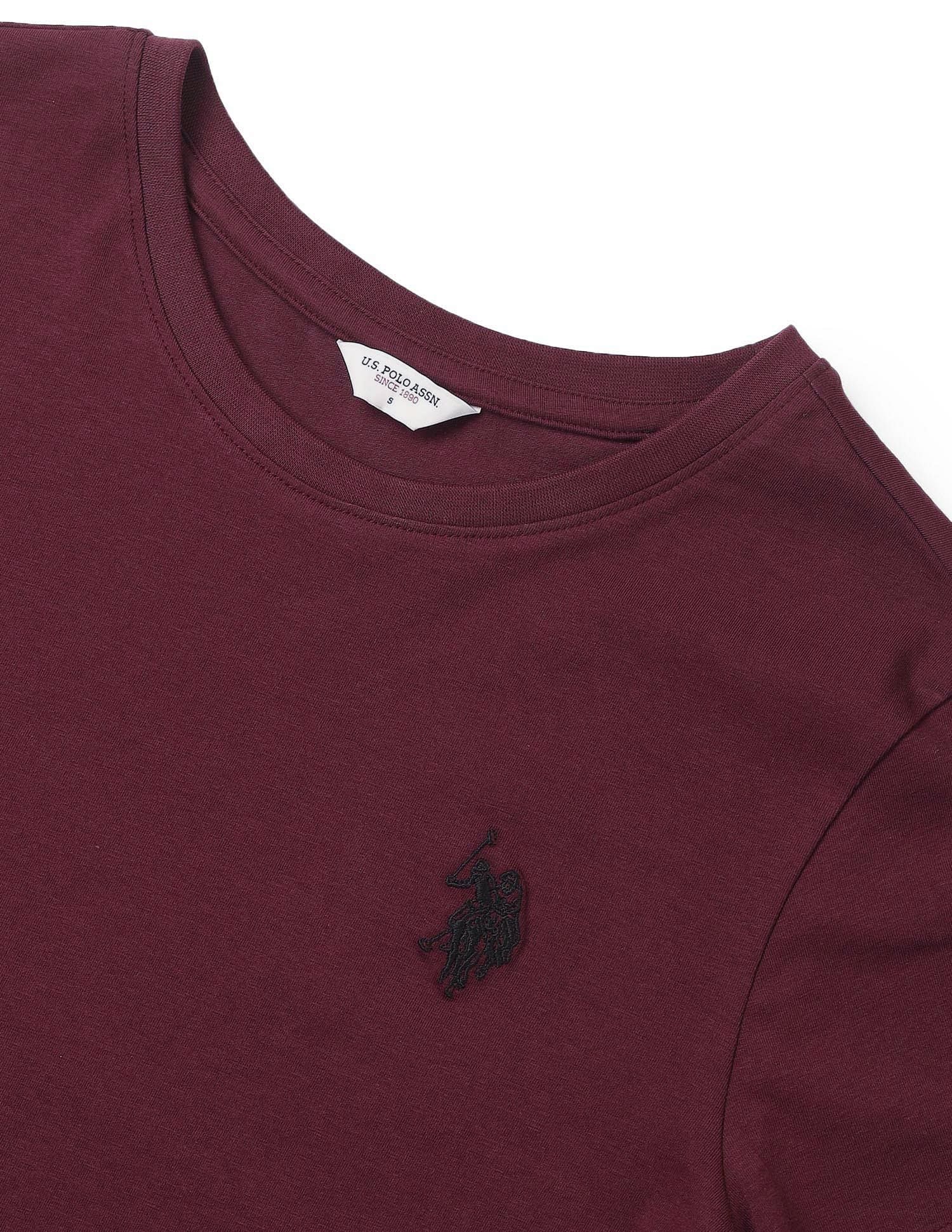 Regular Fit Lounge T-Shirt Maroon - U.S. POLO ASSN. | Large
