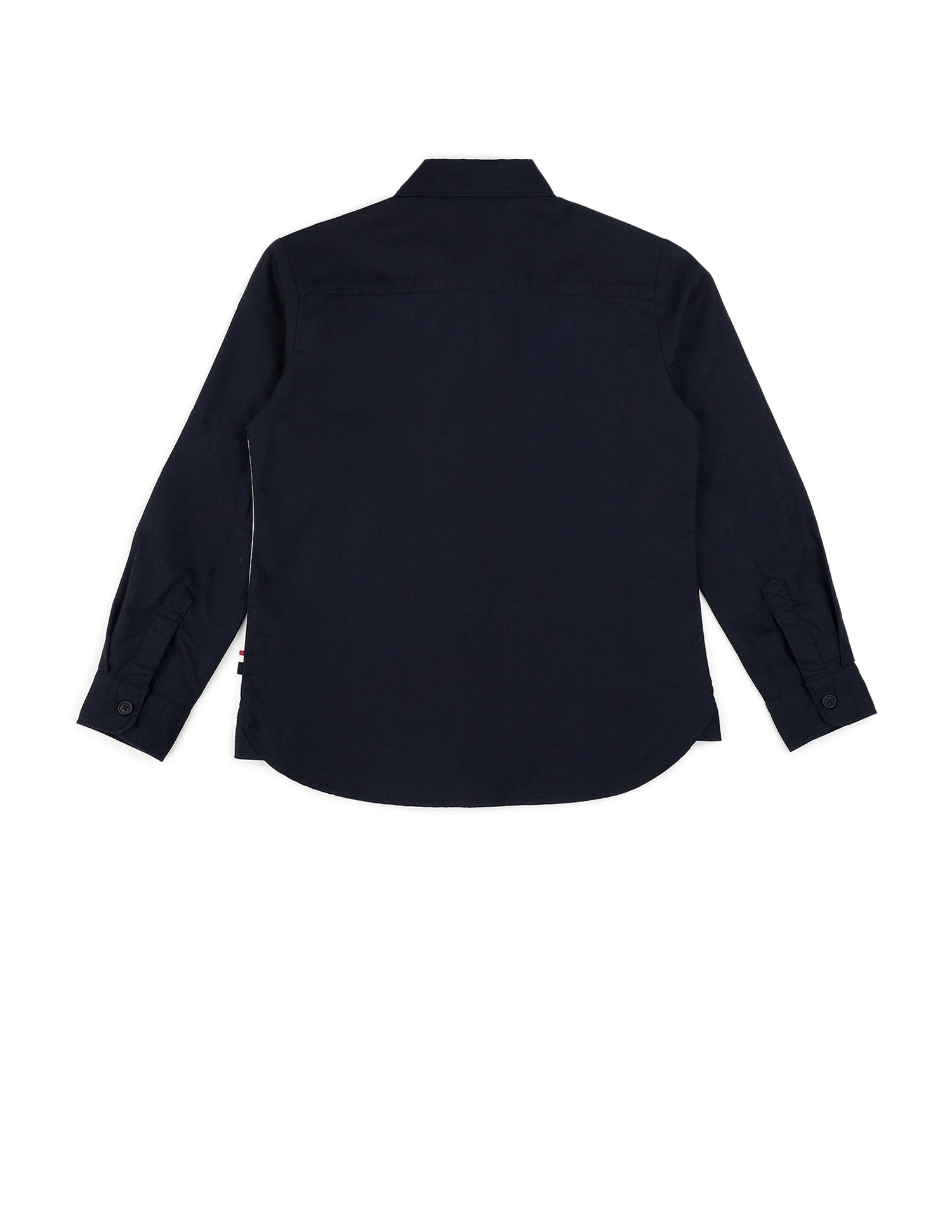 Boys Colorblocked Pure Cotton Shirt Navy - U.S. POLO ASSN. | Large