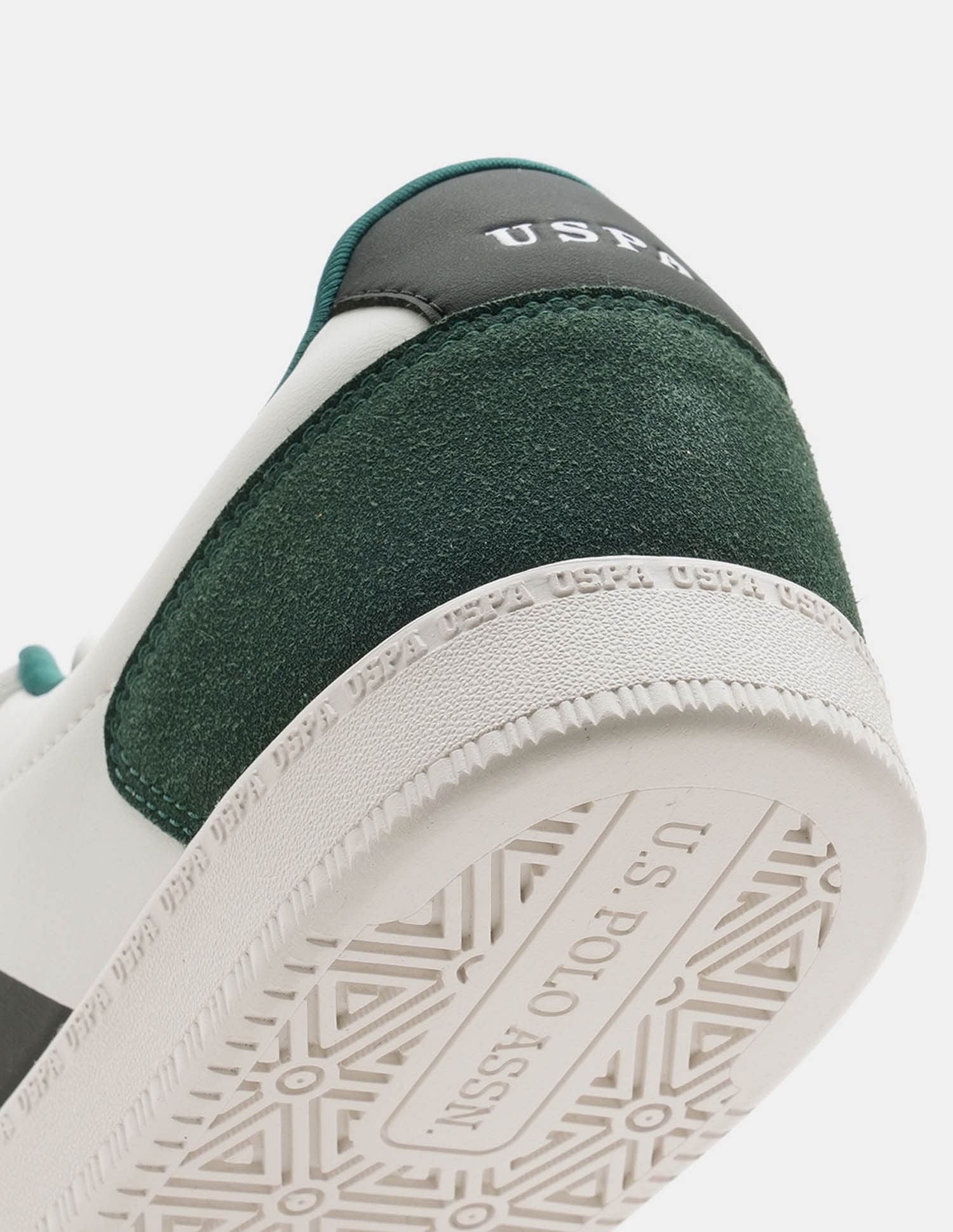 Men Hilton Colour Blocked Sneakers Green - U.S. POLO ASSN. | Large