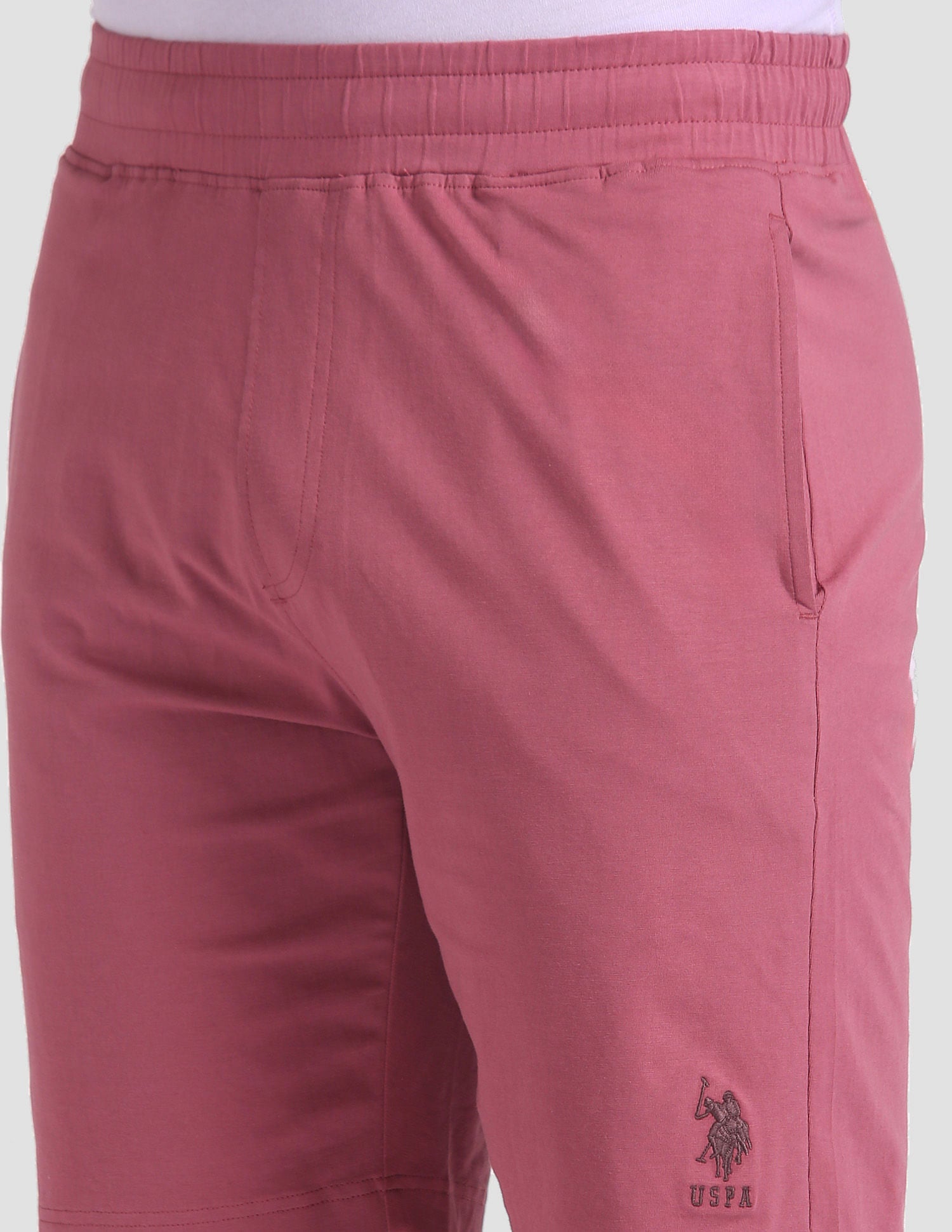 Cotton Stretch OES01 Lounge Shorts - Pack Of 1 Brown Tint - U.S. POLO ASSN. | Large