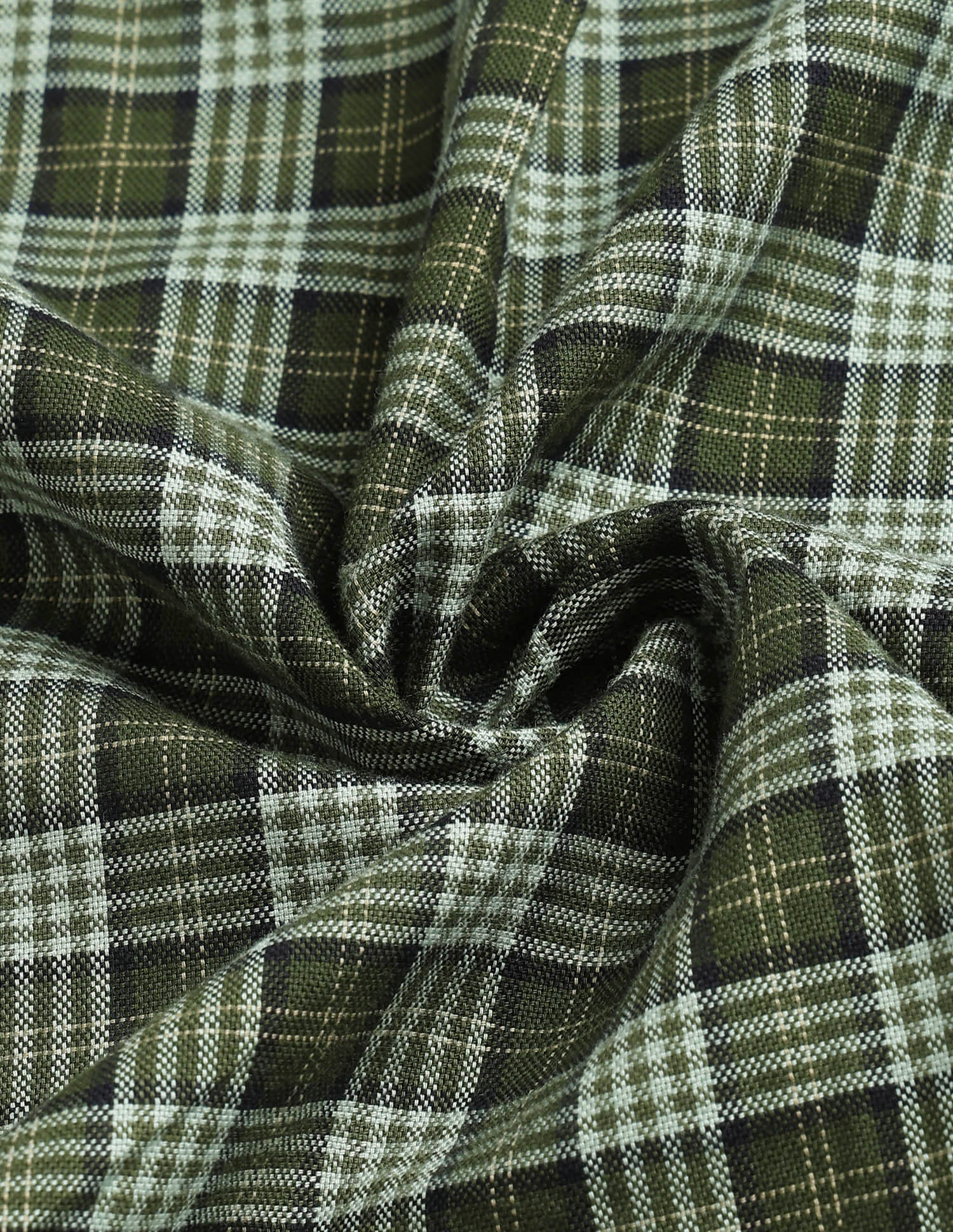 Equestrian Sports @ Elevnado Plaid Checked Shirt Green - U.S. Polo Assn. India | Large