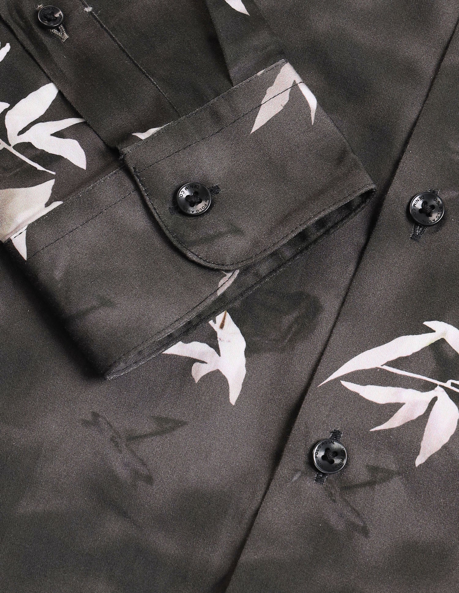 Floral Printed Regular Shirt Charcoal - U.S. Polo Assn. India | Large
