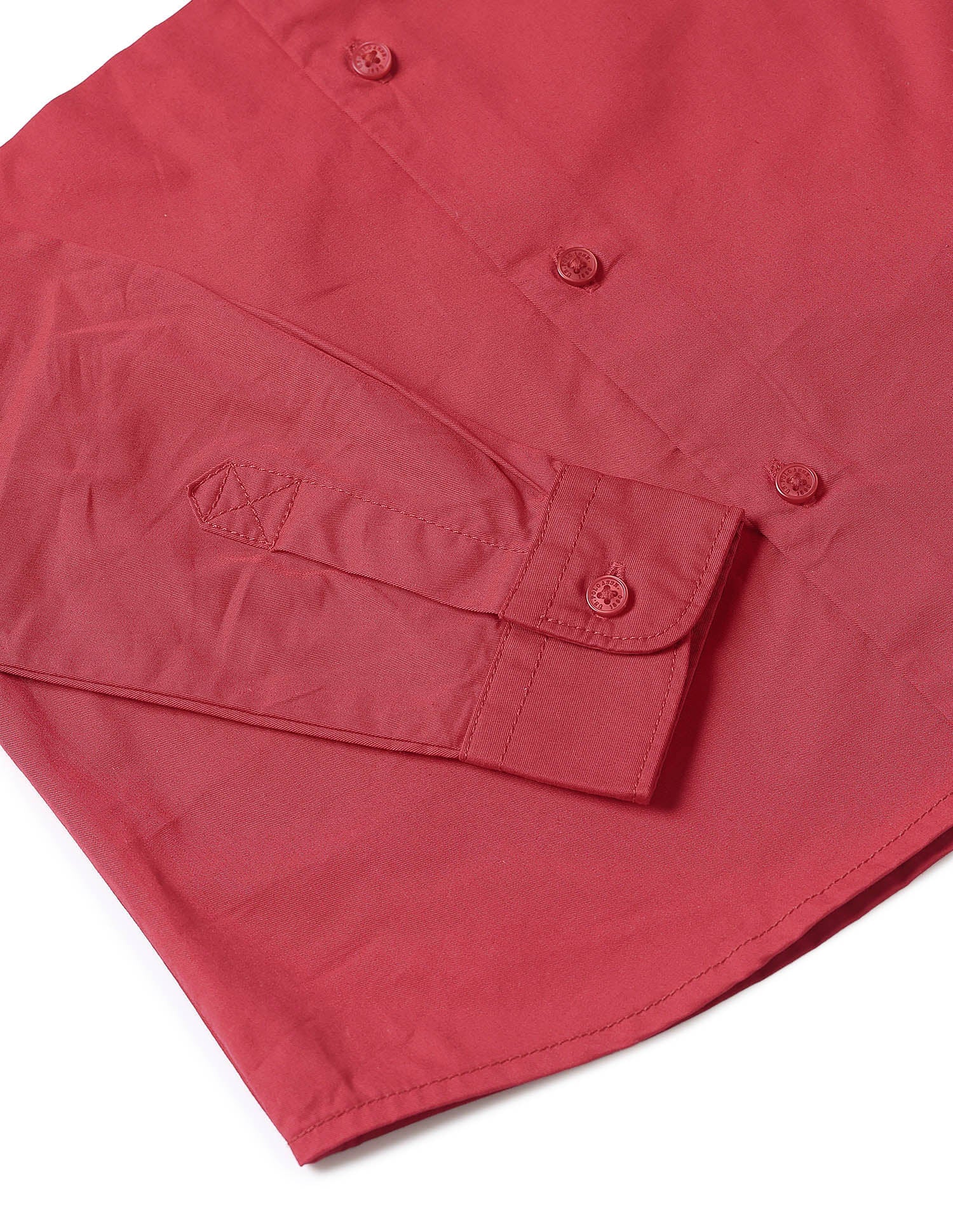 Twill Brand Printed Shirt Red - U.S. Polo Assn. India | Large