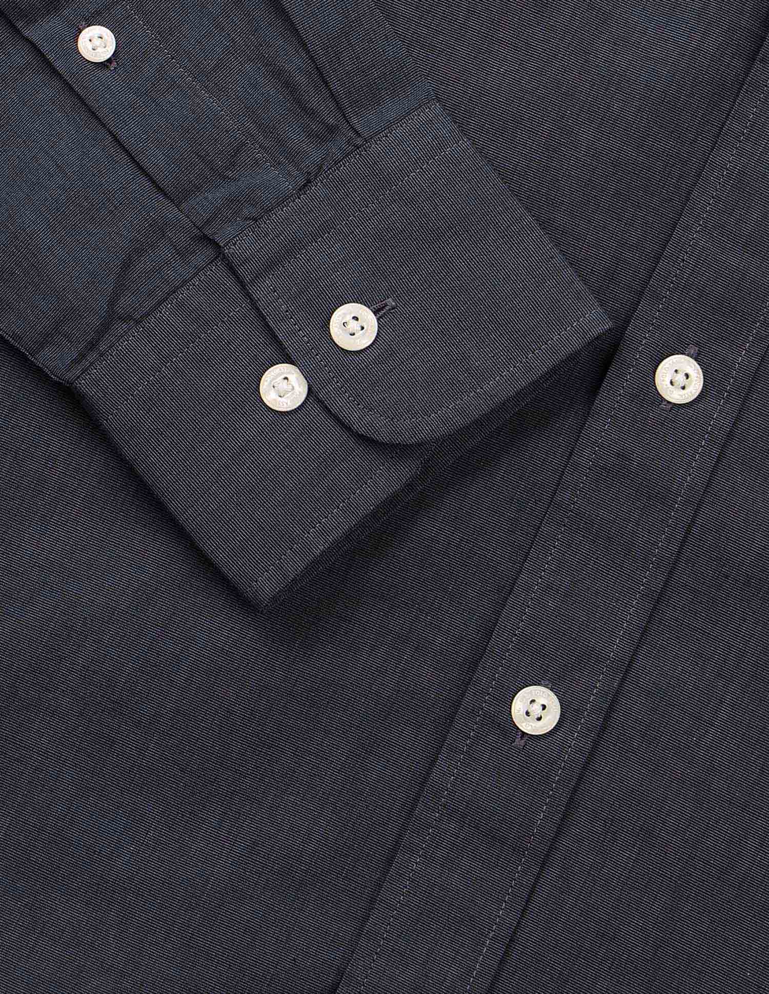 Textured Cotton Shirt Dark Grey - U.S. POLO ASSN. | Large