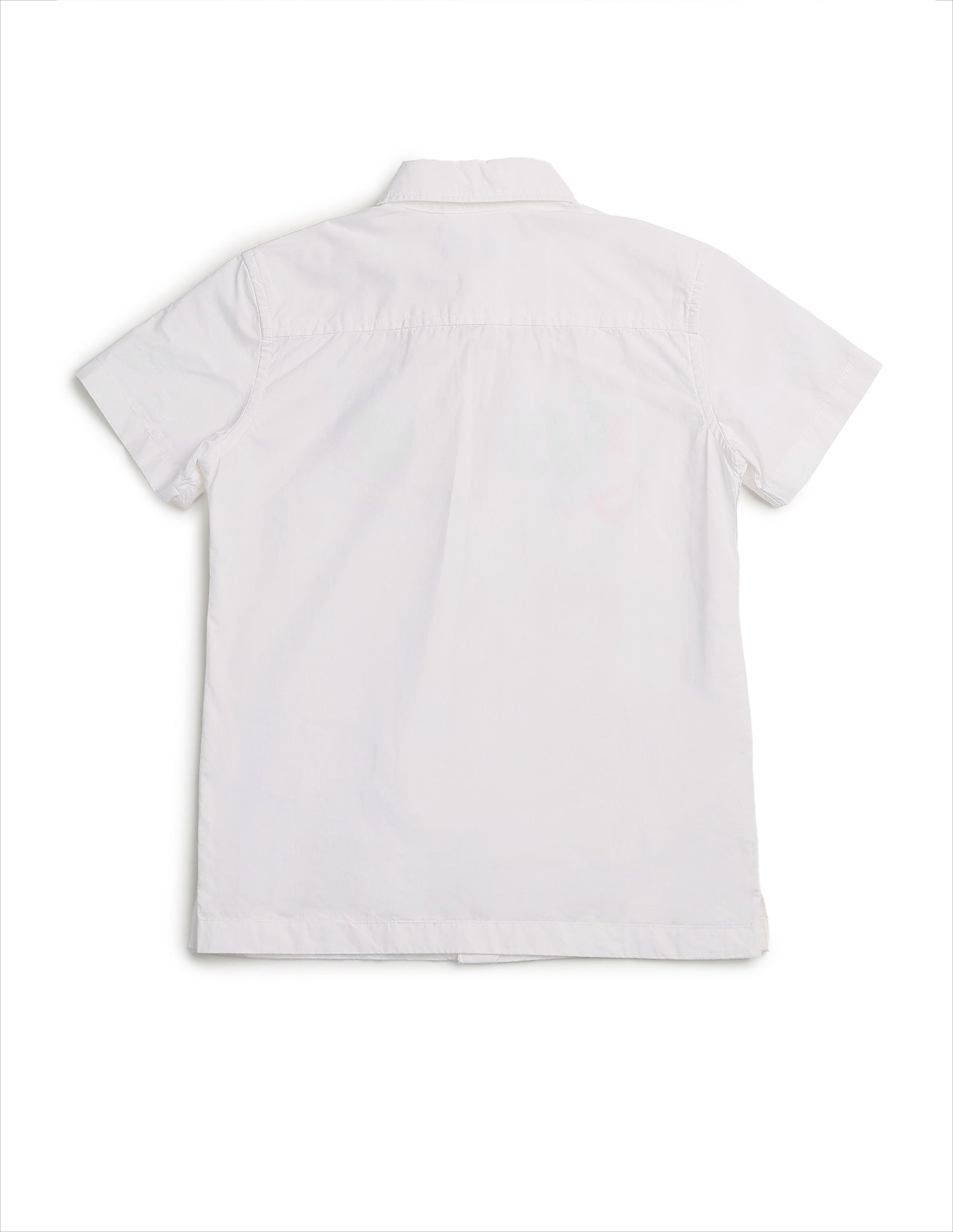 Boys Graphic Brand Printed Regular Fit Shirt White - U.S. POLO ASSN. | Large