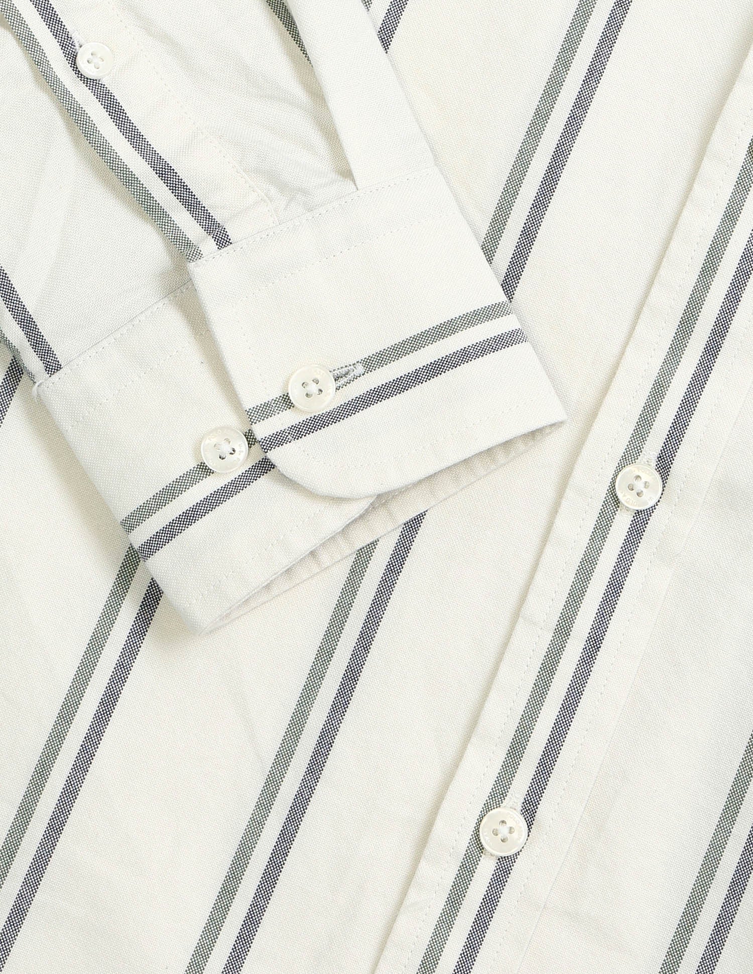 Tailored Fit Dobby Striped Shirt Dark Grey - U.S. POLO ASSN. | Large