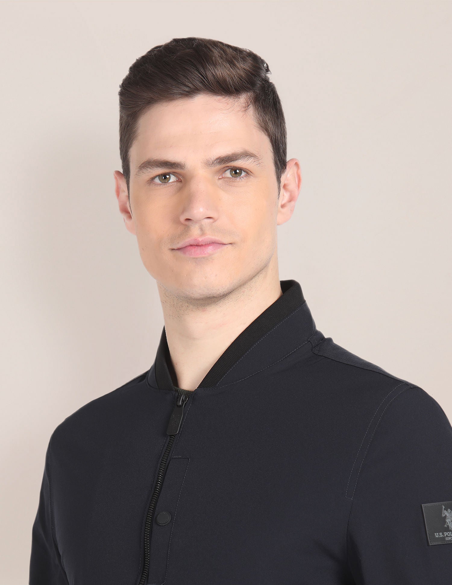 Bomber Windcheater Jacket Navy - U.S. Polo Assn. India | Large