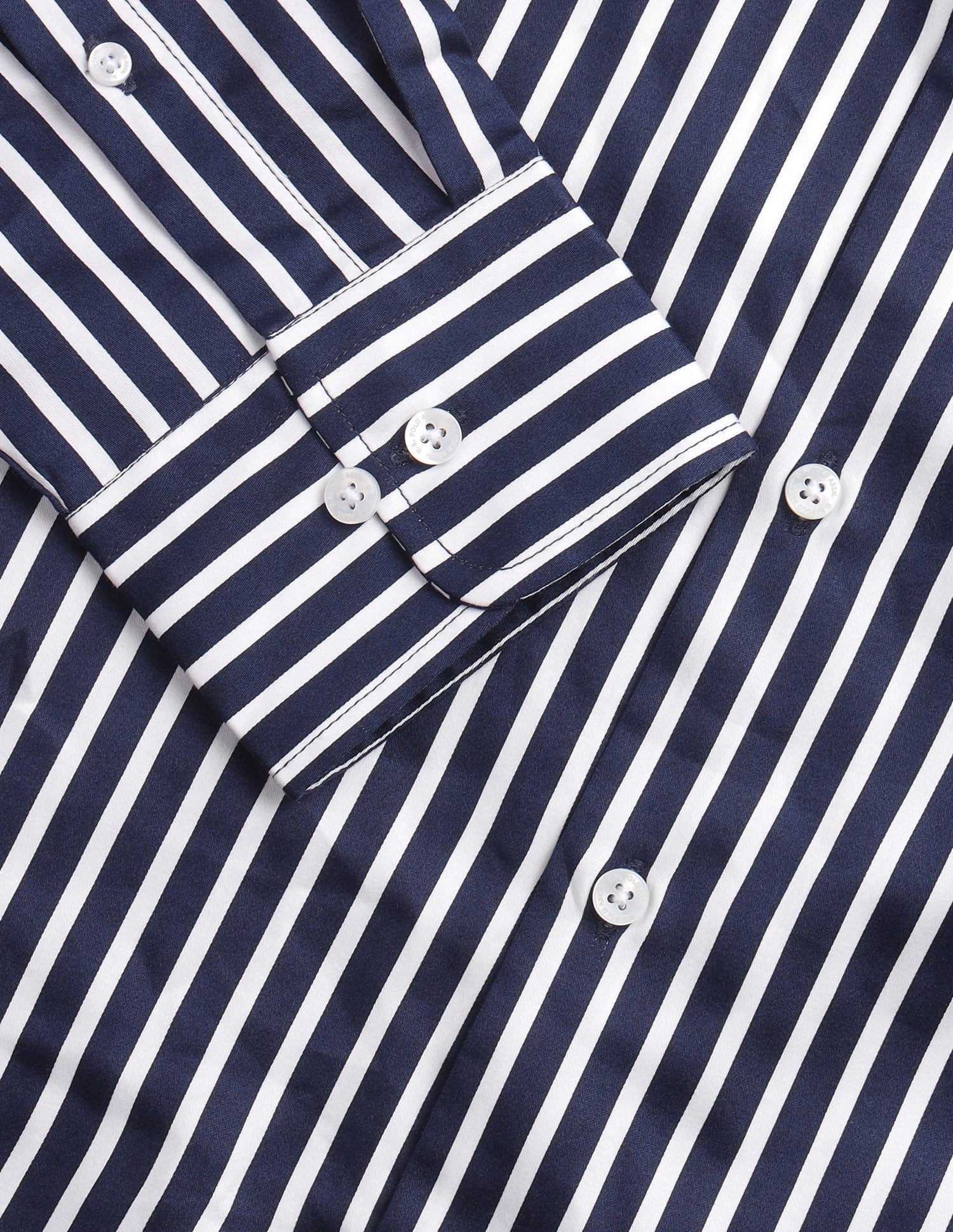 Vertical Striped Regular Fit Shirt Navy - U.S. Polo Assn. India | Large