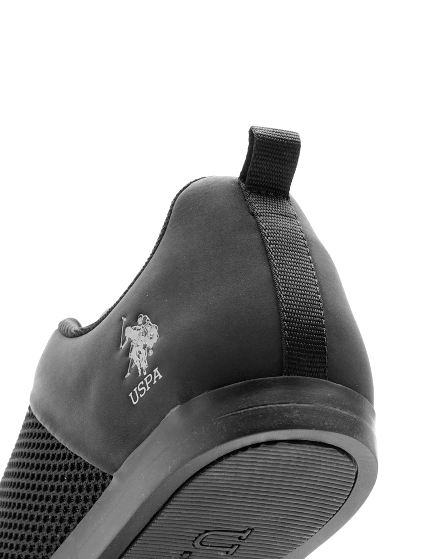 Men Junia 4.0 Black Work Casuals Lace Up Shoes Black - U.S. Polo Assn. India | Large