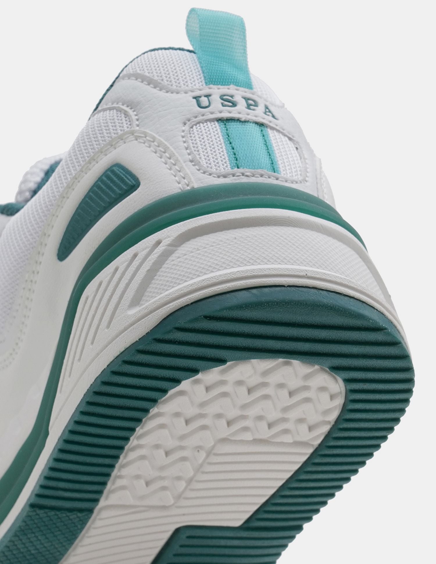 Men Damen Colour Blocked Sneakers White - U.S. POLO ASSN. | Large