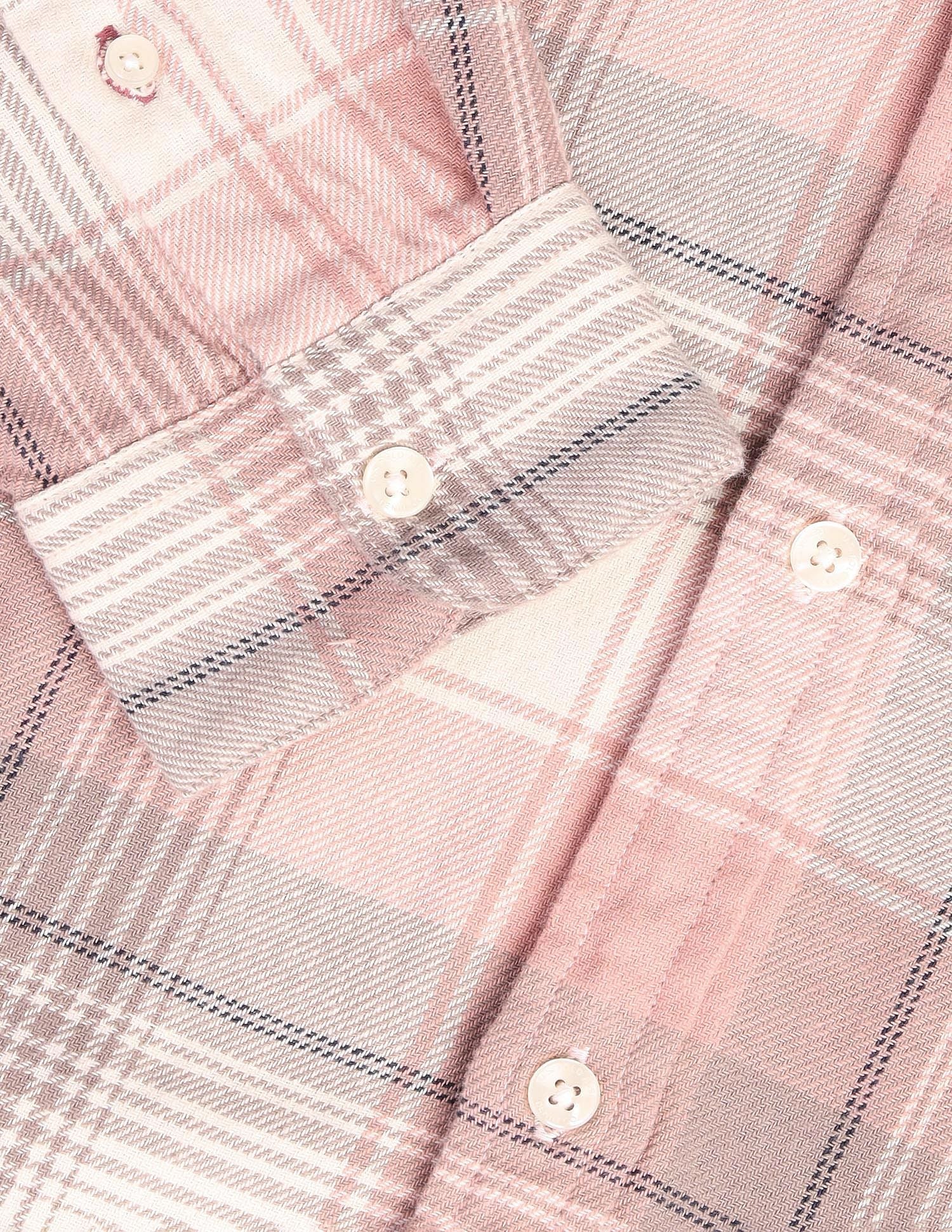 Regular Fit Checked Shirt Pink - U.S. POLO ASSN. | Large