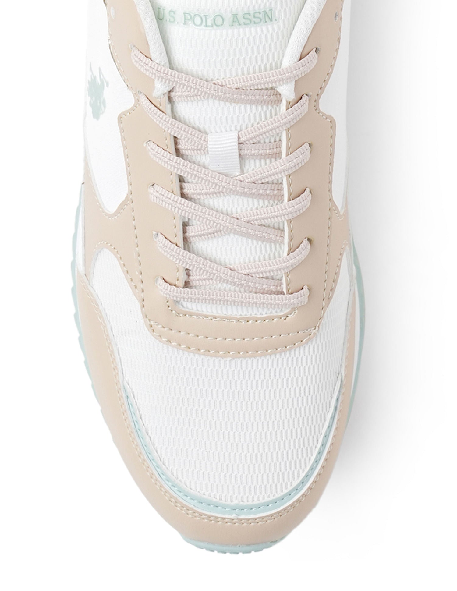 Women Colour Block Alora Sneakers Beige - U.S. POLO ASSN. | Large