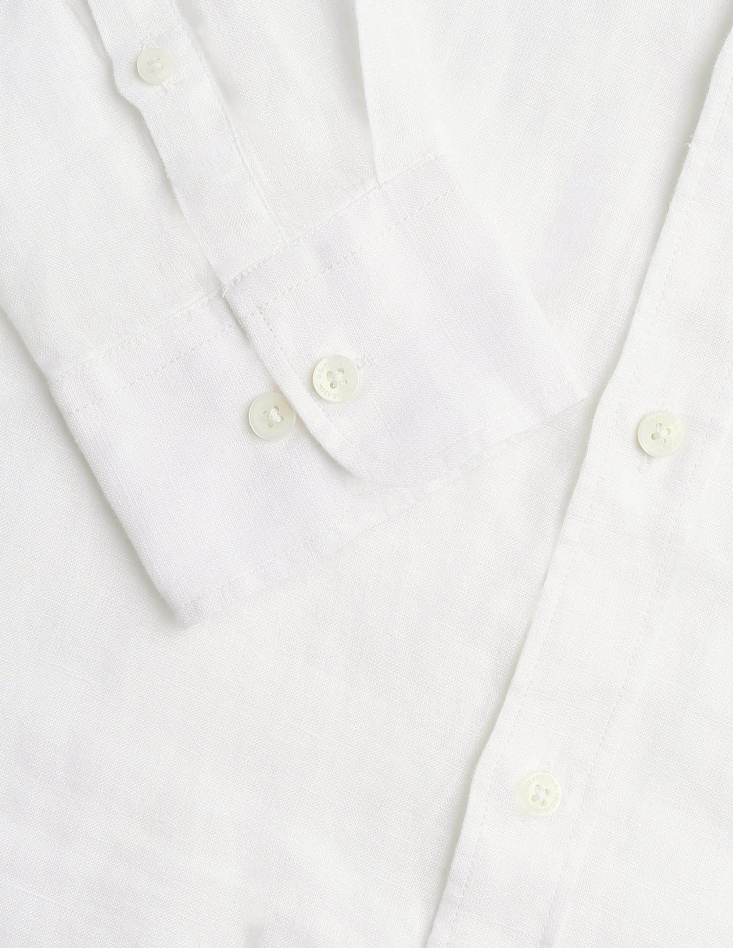 Solid Tailored Fit Shirt White - U.S. POLO ASSN. | Large