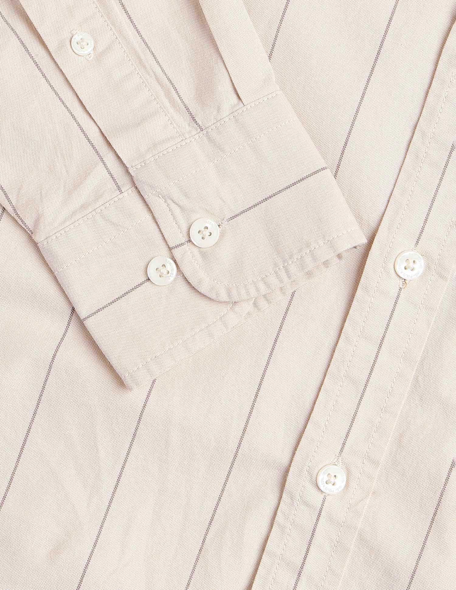 Oxford Tailored Fit Shirt Beige - U.S. POLO ASSN. | Large