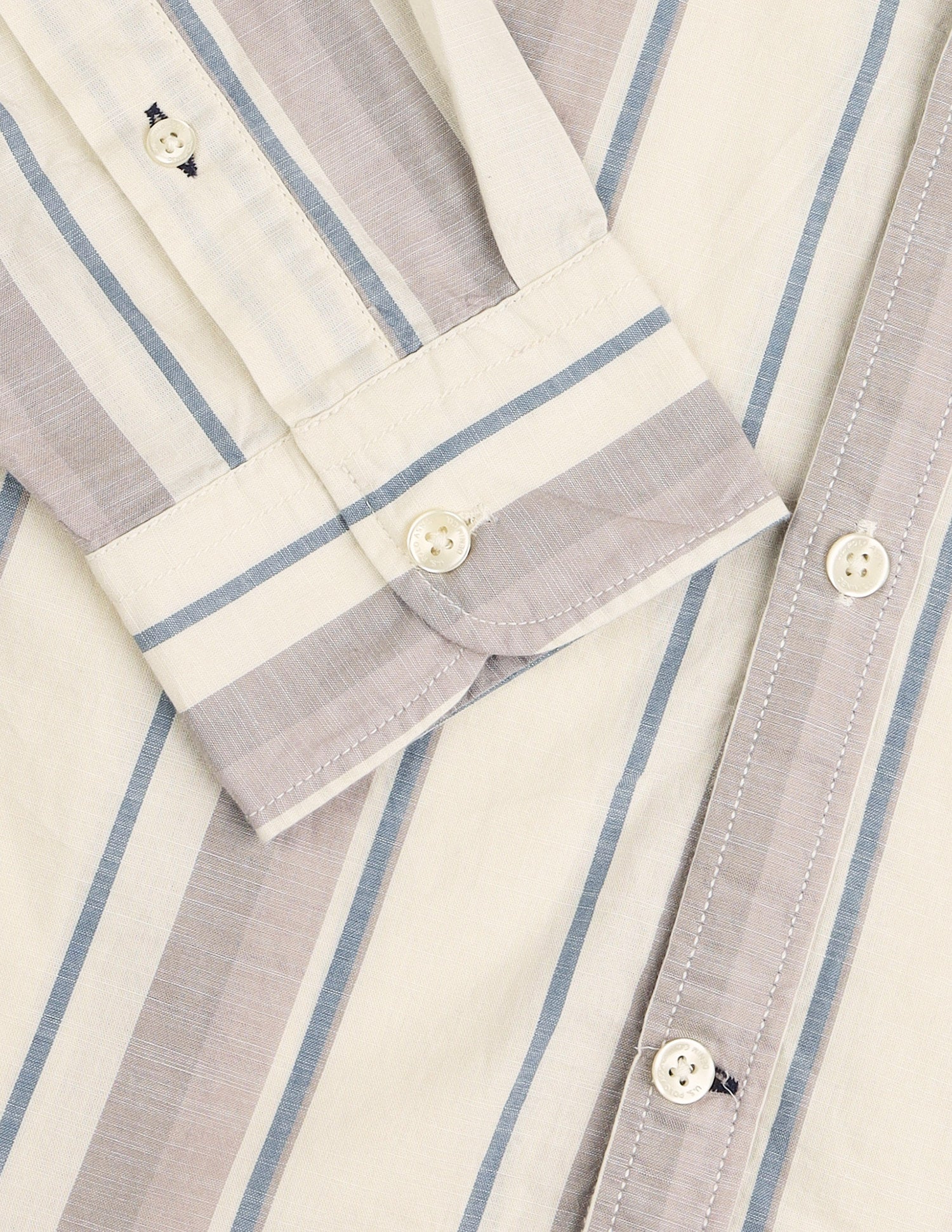 Regular Fit Vertical Striped Shirt Lavender - U.S. Polo Assn. India | Large
