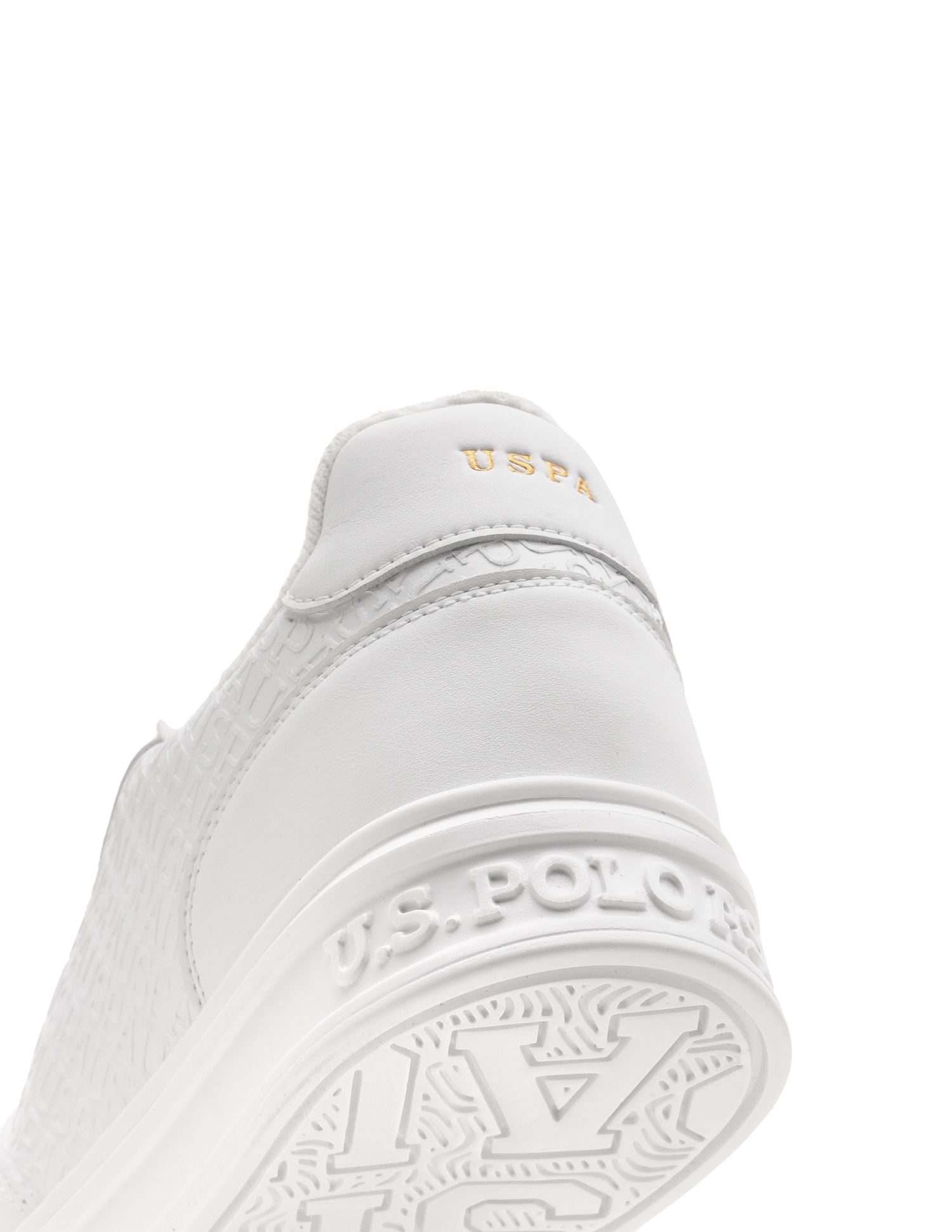 Men Jamen Solid Sneaker White - U.S. Polo Assn. India | Large
