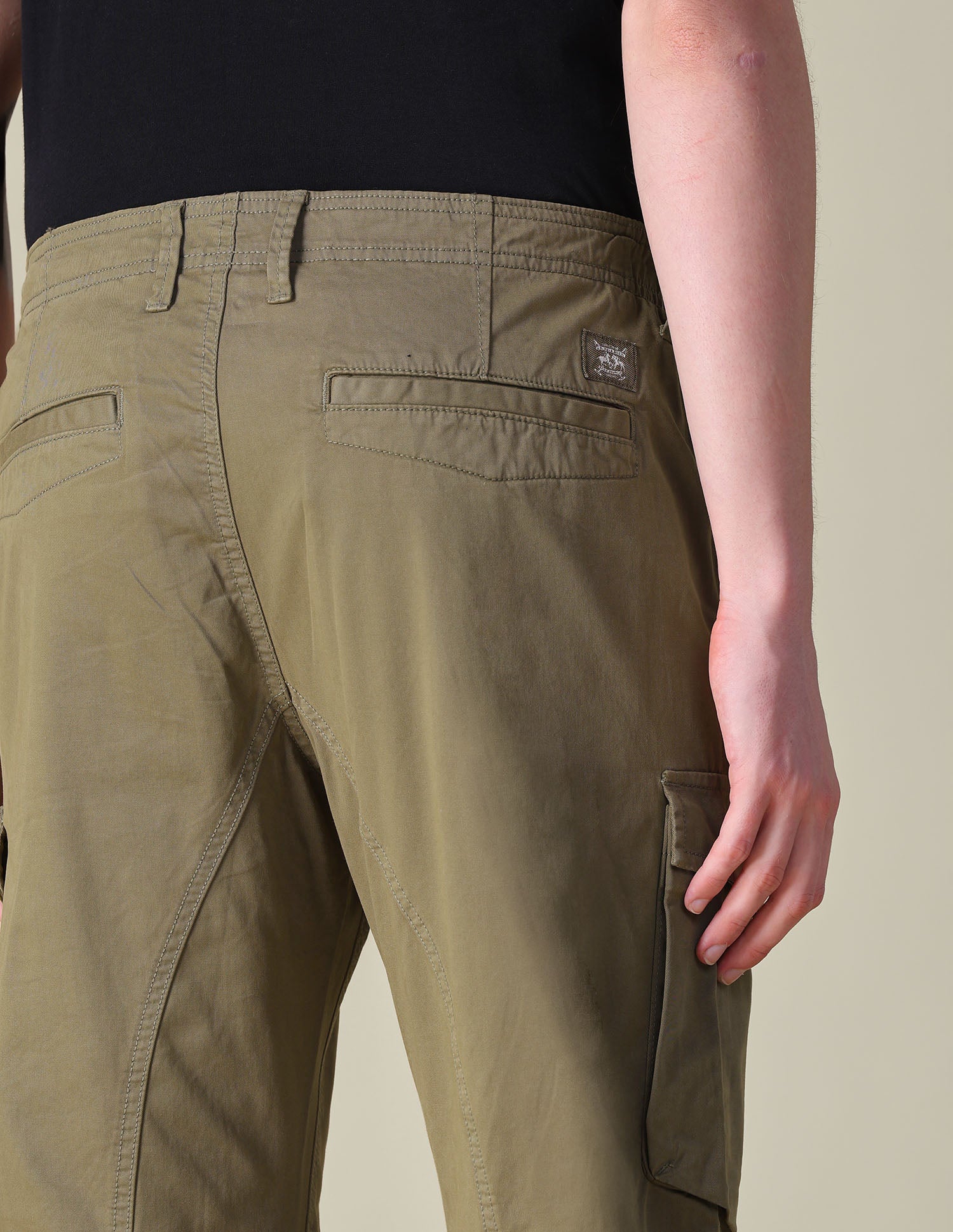 Twill Regular Fit Cargos Tan - U.S. POLO ASSN. | Large