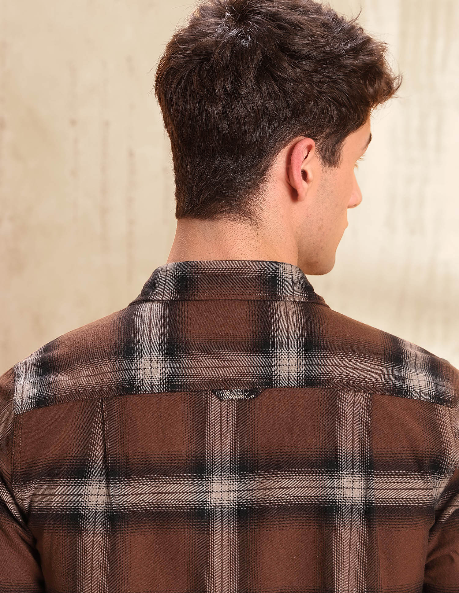 Tartan Checked Legend Of Horseshoe Shirt Rust - U.S. POLO ASSN. | Large