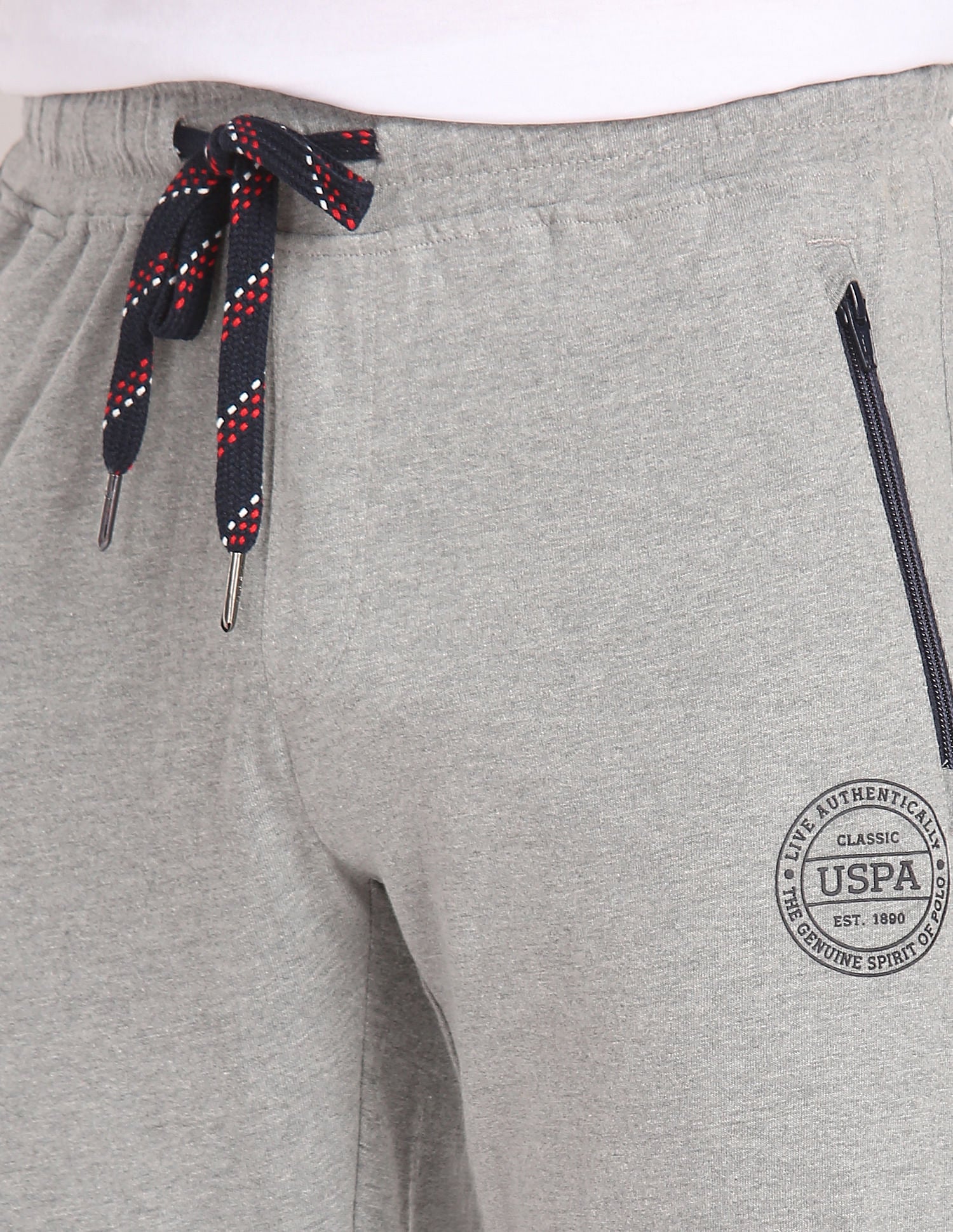 Logo Comfort Fit I671 Lounge Track Pants - Pack Of 1 Grey - U.S. POLO ASSN. | Large