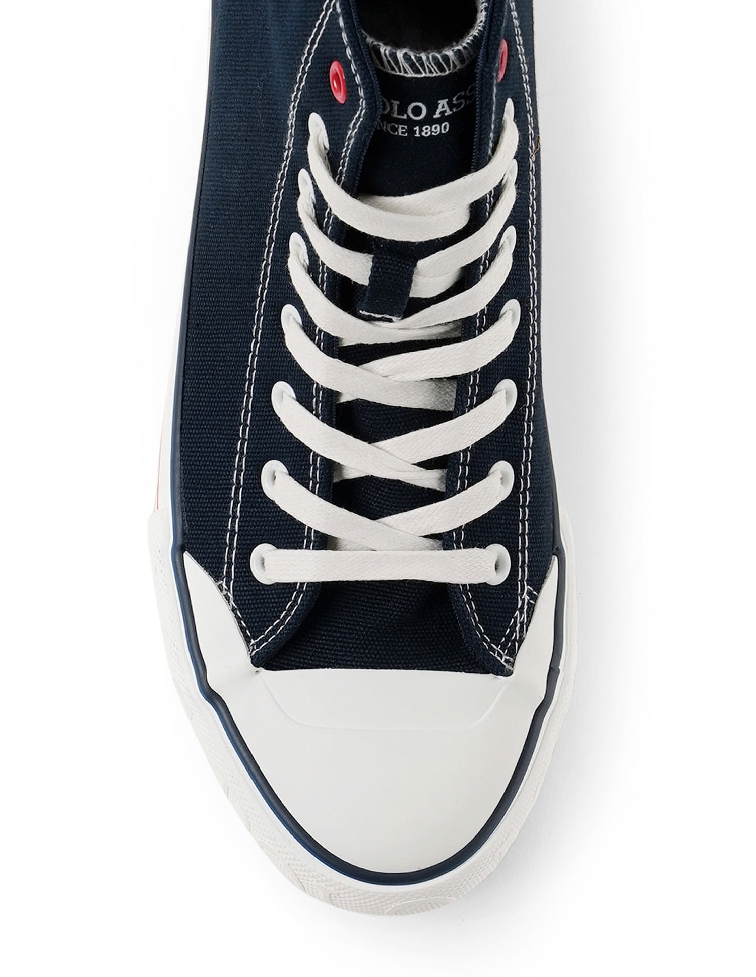 Men Vlair 2.0 Canvas Mid Top Casual Shoes Navy - U.S. POLO ASSN. | Large