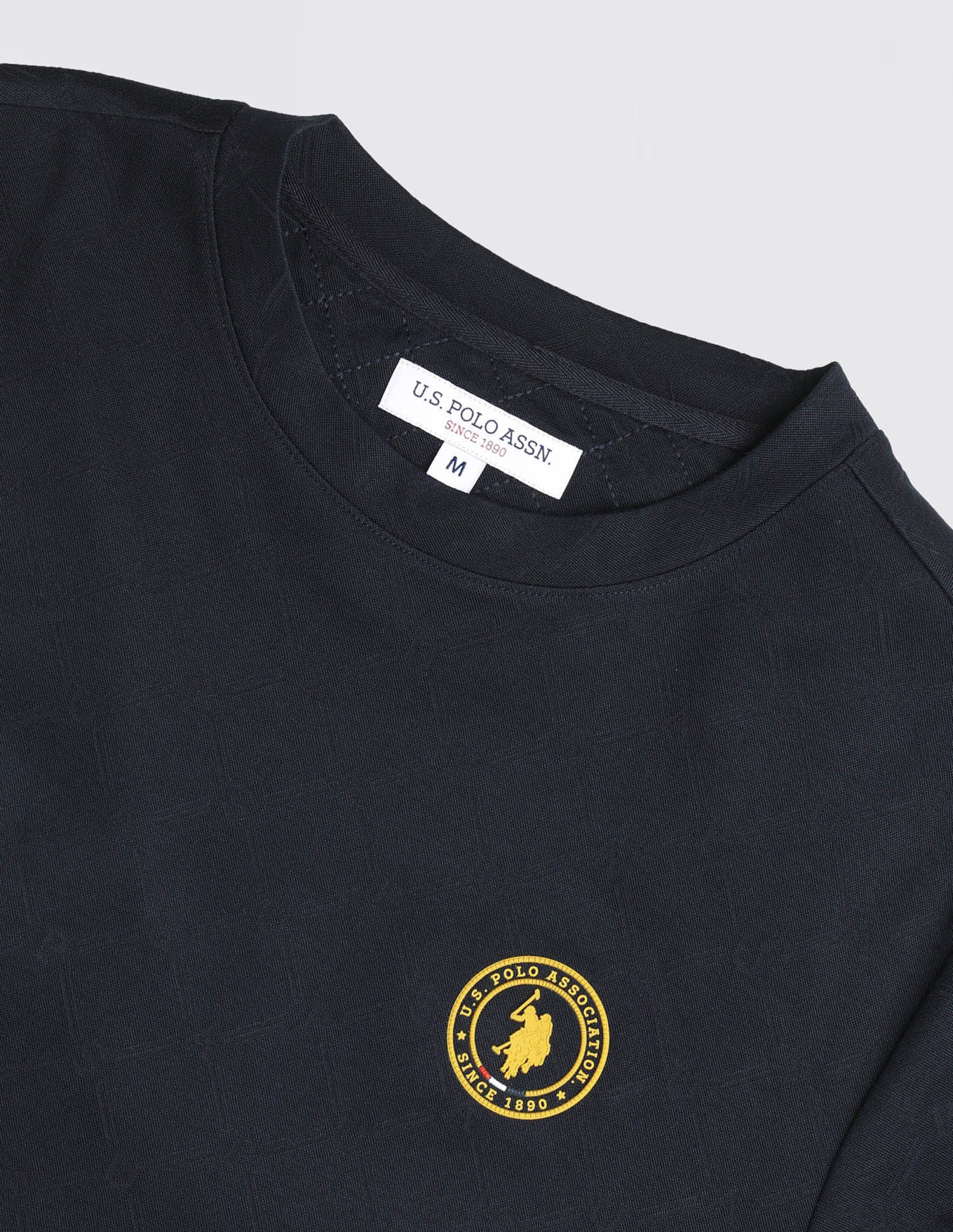 Self Design Brand Regular Fit Sweatshirt Navy - U.S. POLO ASSN. | Large