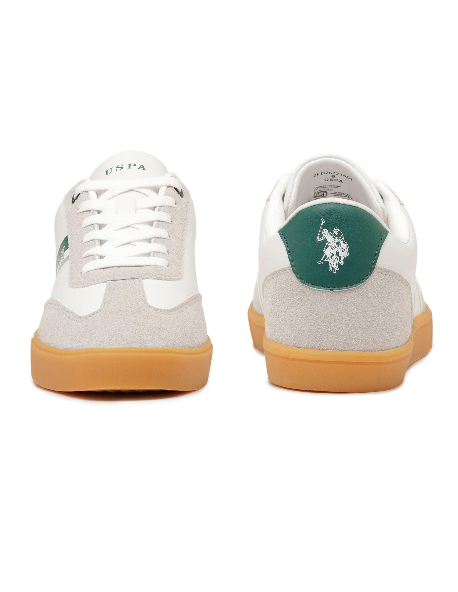Men Colourblocked Hamet Sneakers Off White - U.S. Polo Assn. India | Large