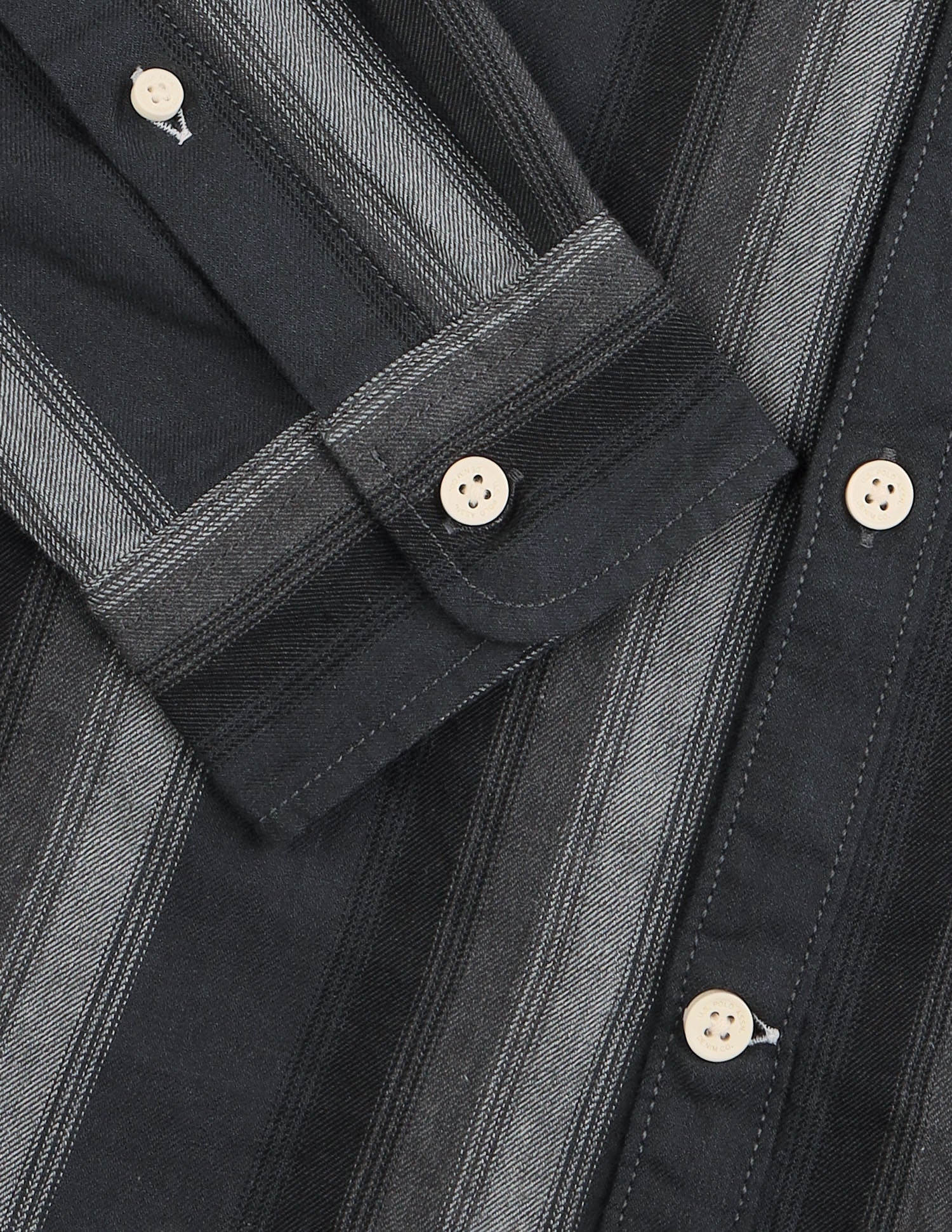 Vertical Striped Twill Shirt Grey - U.S. Polo Assn. India | Large