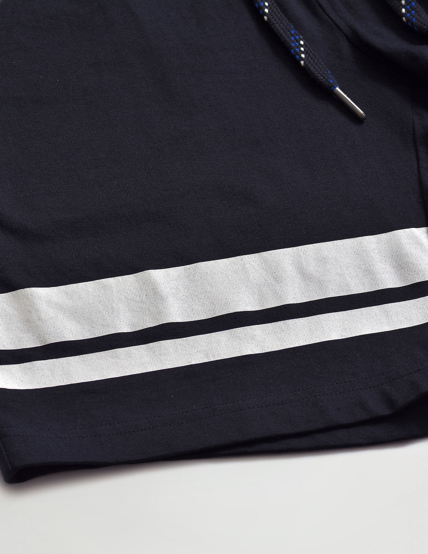 Elasticized Waist Stripe Logo IYAP Knit Shorts - Pack Of 1 Black - U.S. POLO ASSN. | Large