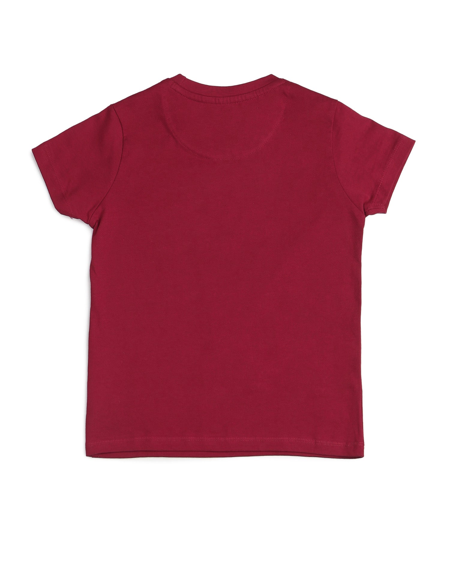 Boys Pure Cotton Graphic Brand Printed T Shirt Red - U.S. POLO ASSN. | Large