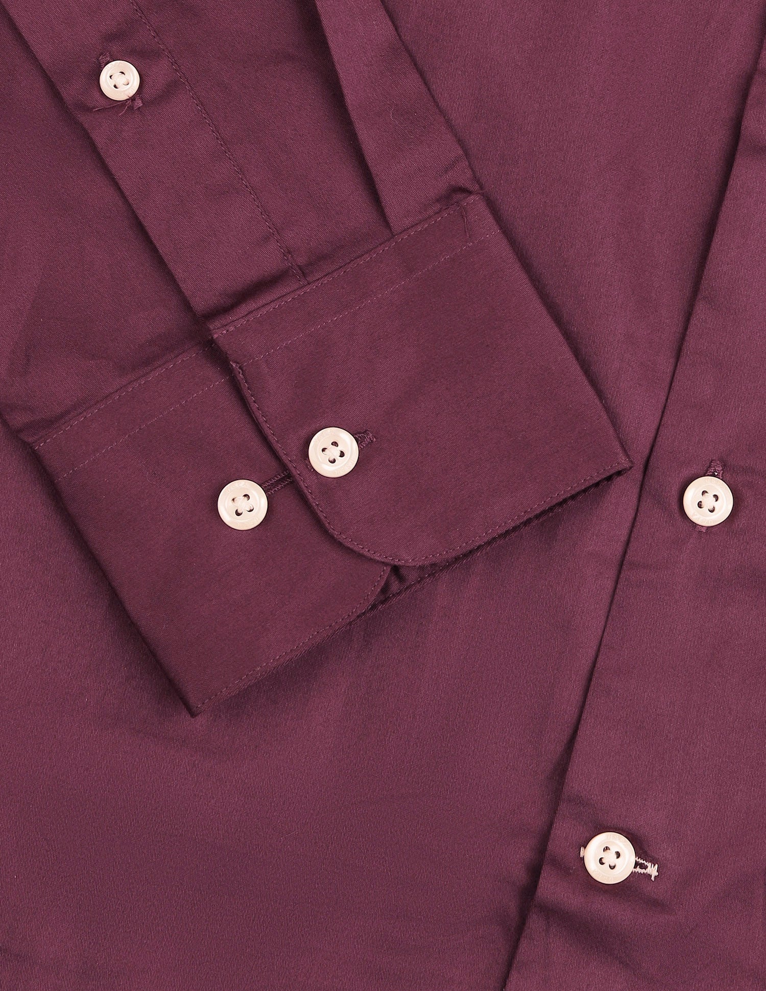 Satin Tailored Fit Shirt Burgundy - U.S. Polo Assn. India | Large