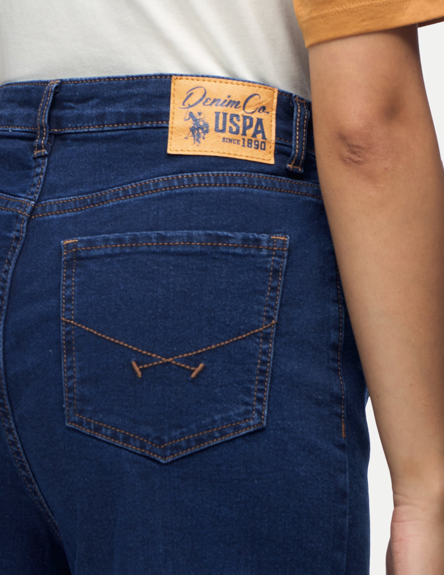 Baggy Fit Blue Jeans Dark Blue - U.S. Polo Assn. India | Large
