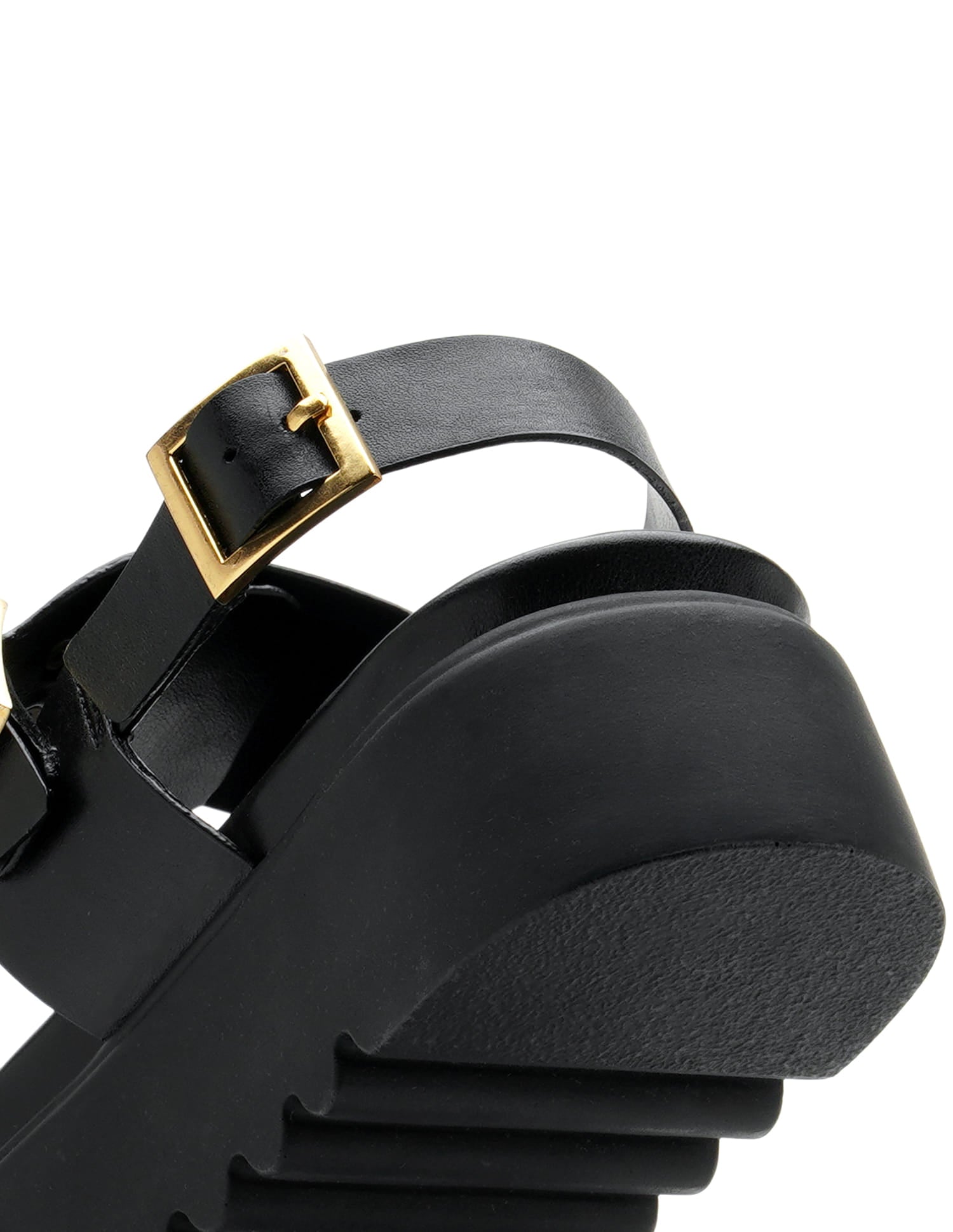 Men Maisie Open Toe Sandals Black - U.S. Polo Assn. India | Large