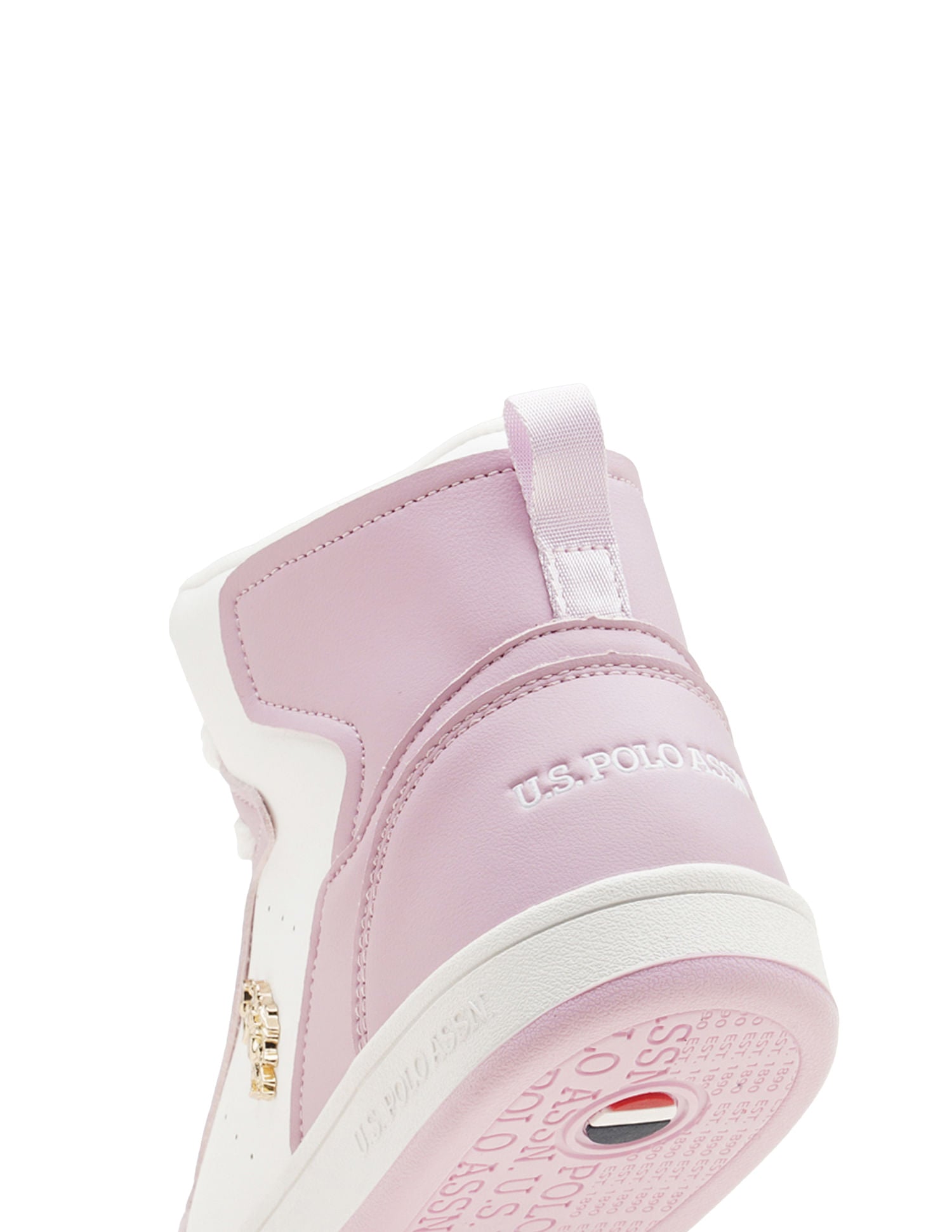 Women Colour Block Rowan Sneakers Light Purple and White - U.S. Polo Assn. India | Large